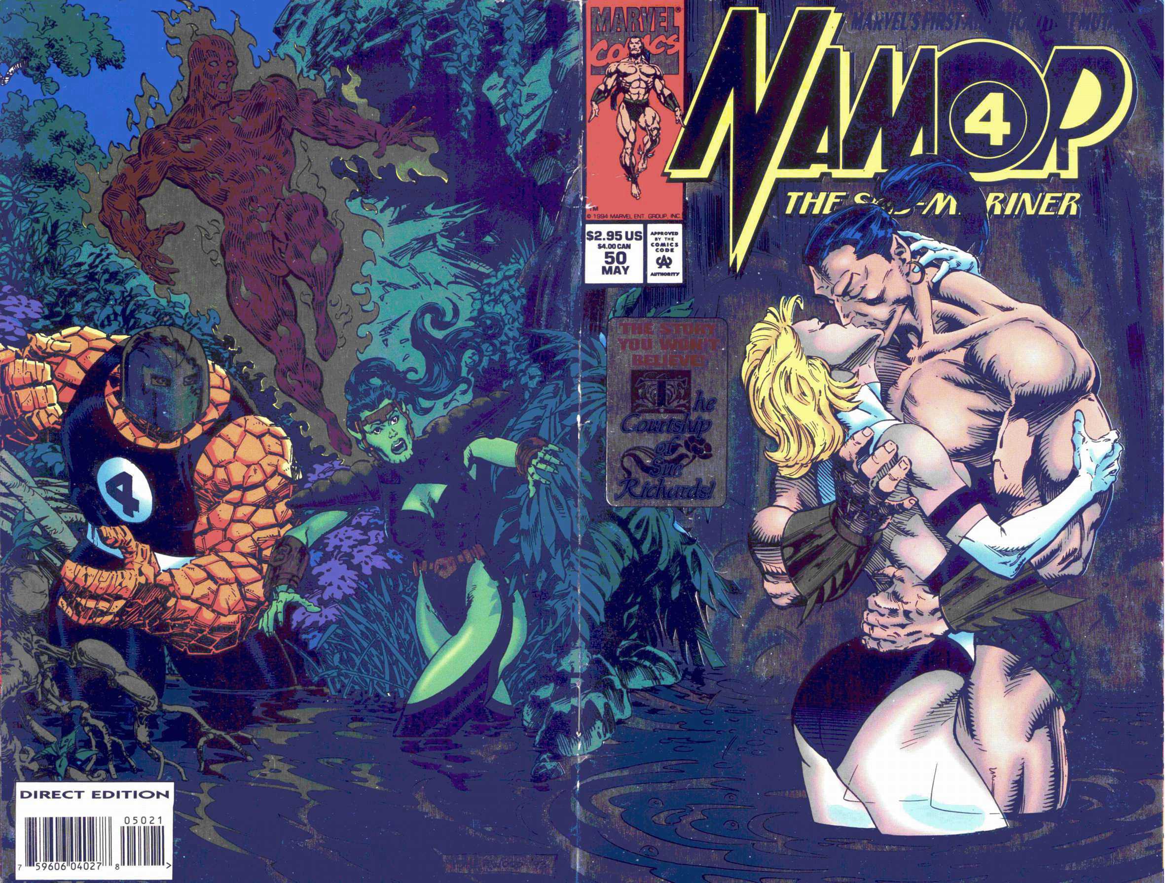 Read online Namor, The Sub-Mariner comic -  Issue #50 - 1