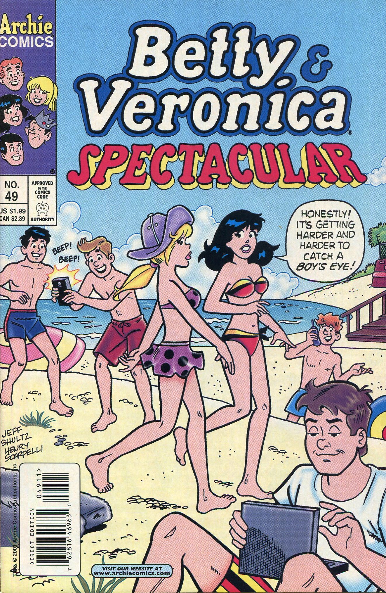 Read online Betty & Veronica Spectacular comic -  Issue #49 - 1