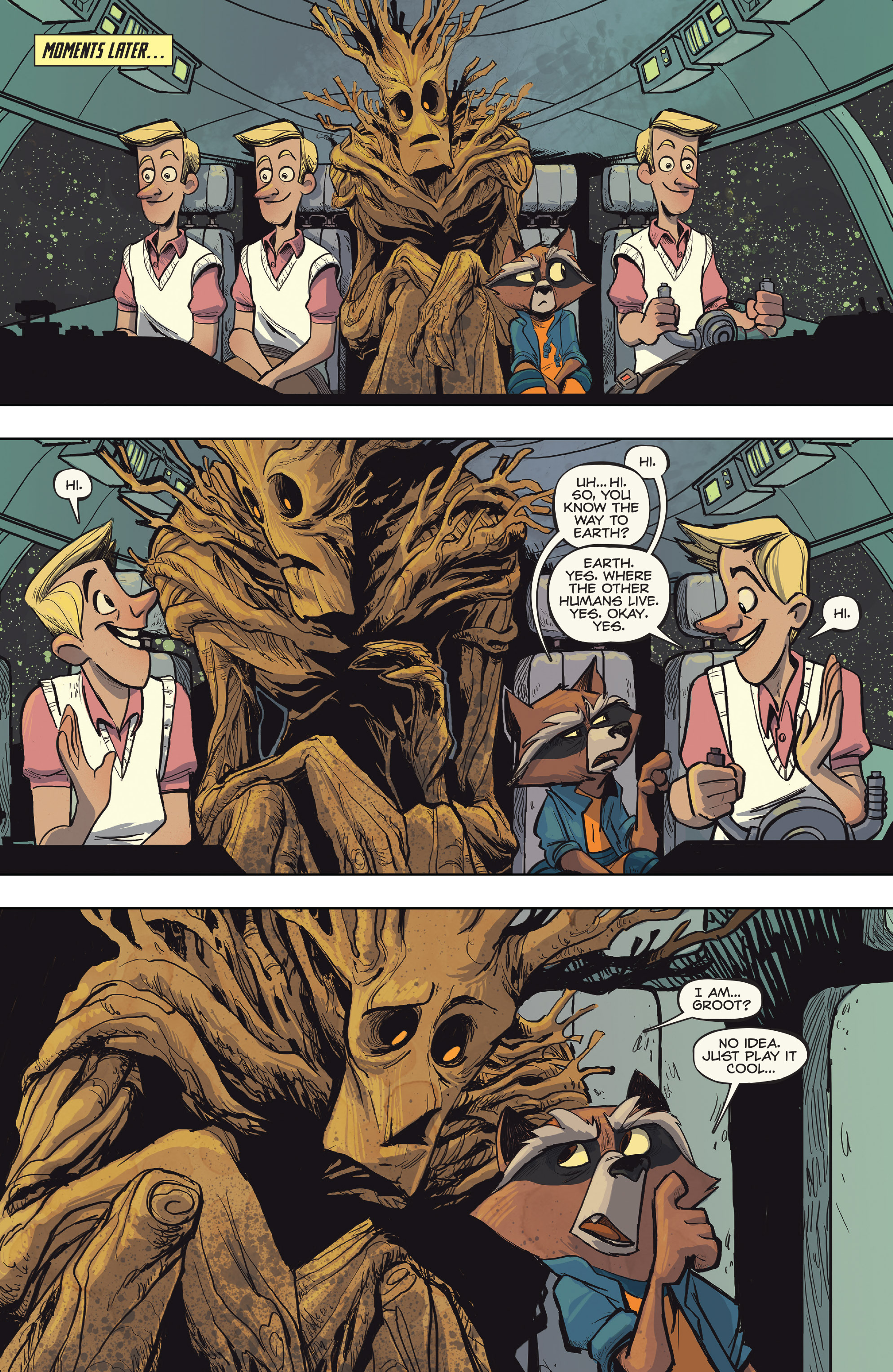 Read online Groot comic -  Issue #1 - 10