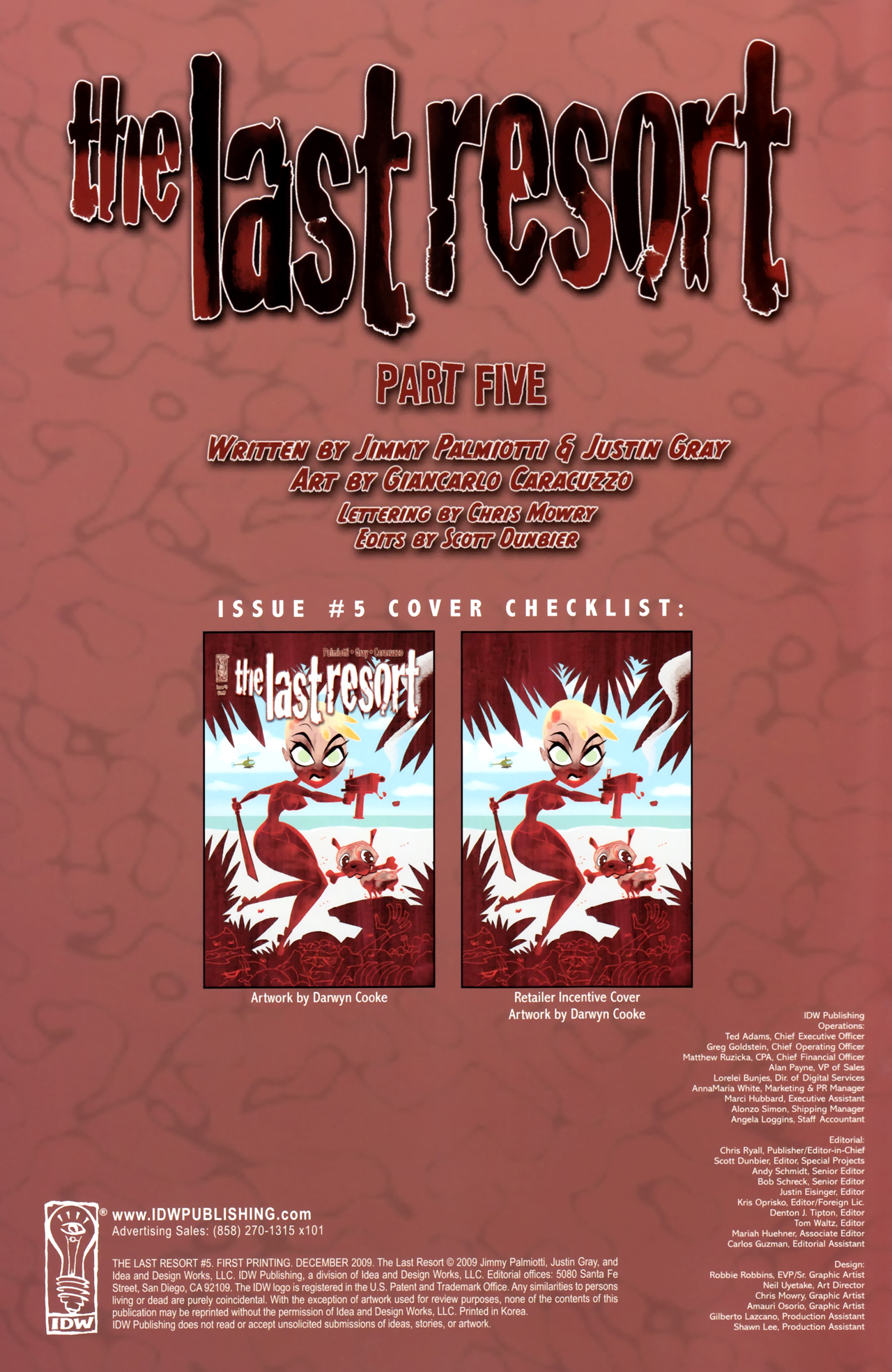 Read online The Last Resort comic -  Issue #5 - 2