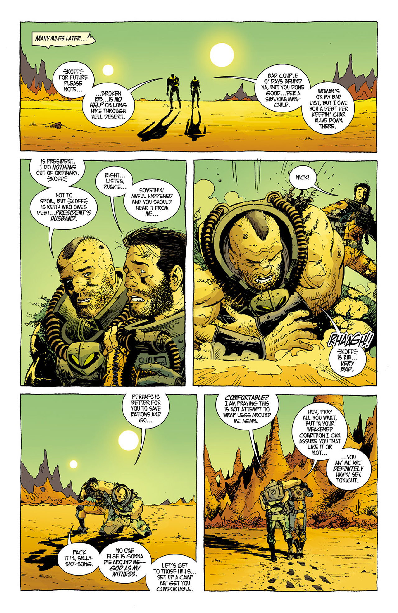 Read online Fear Agent comic -  Issue # TPB 5 - 12