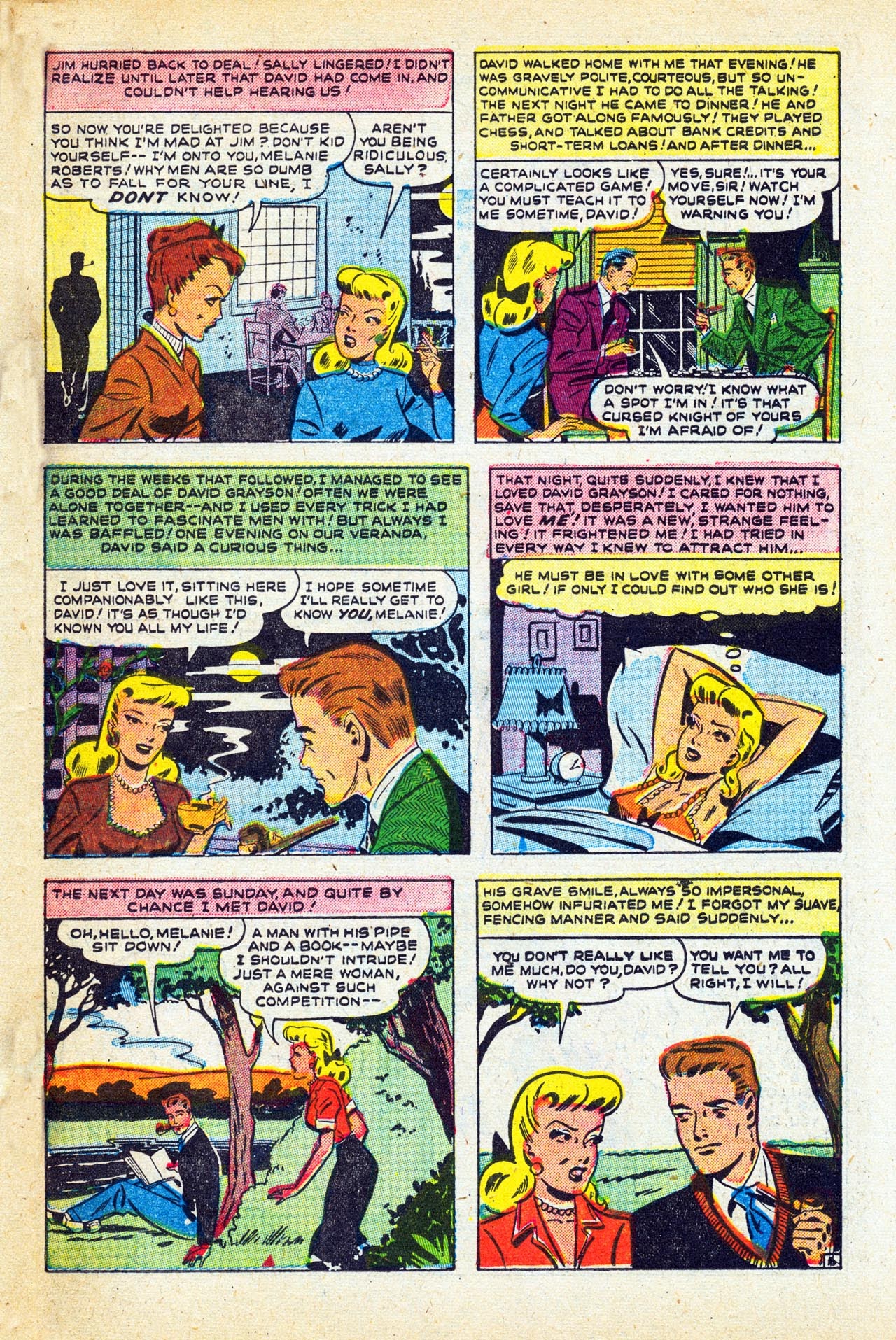 Read online Girl Comics (1949) comic -  Issue #1 - 35