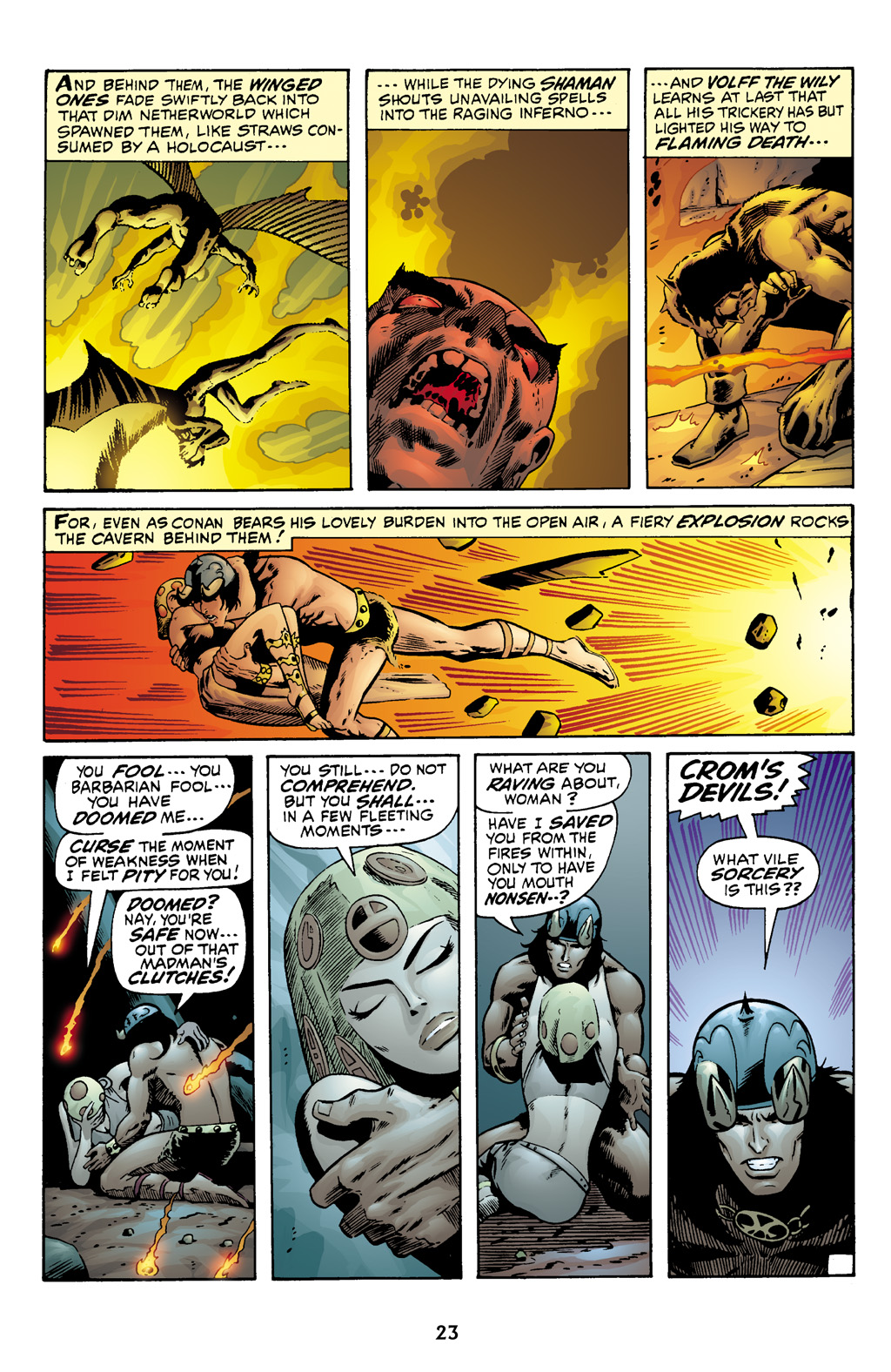 Read online The Chronicles of Conan comic -  Issue # TPB 1 (Part 1) - 24