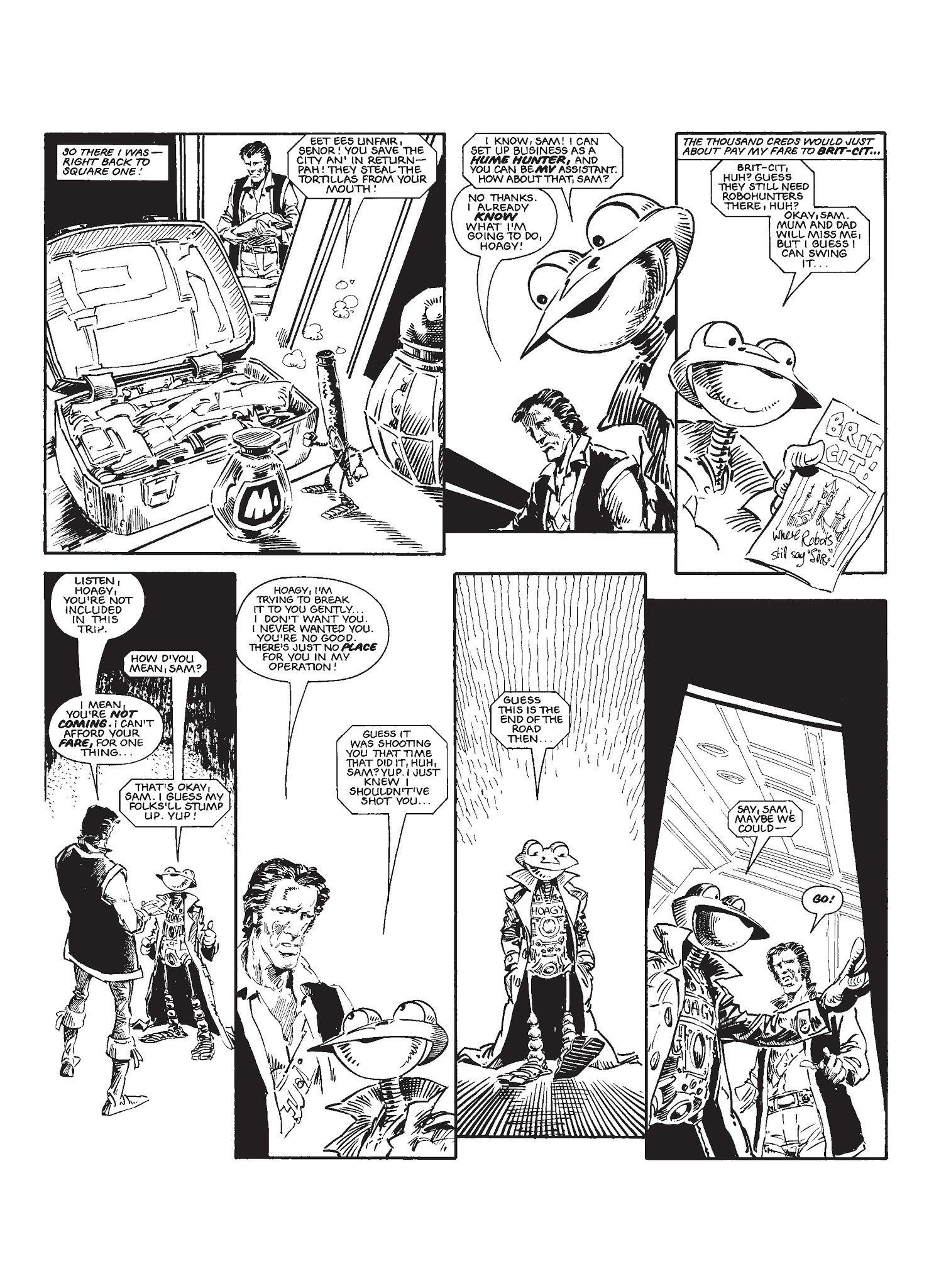 Read online Robo-Hunter: The Droid Files comic -  Issue # TPB 1 - 246