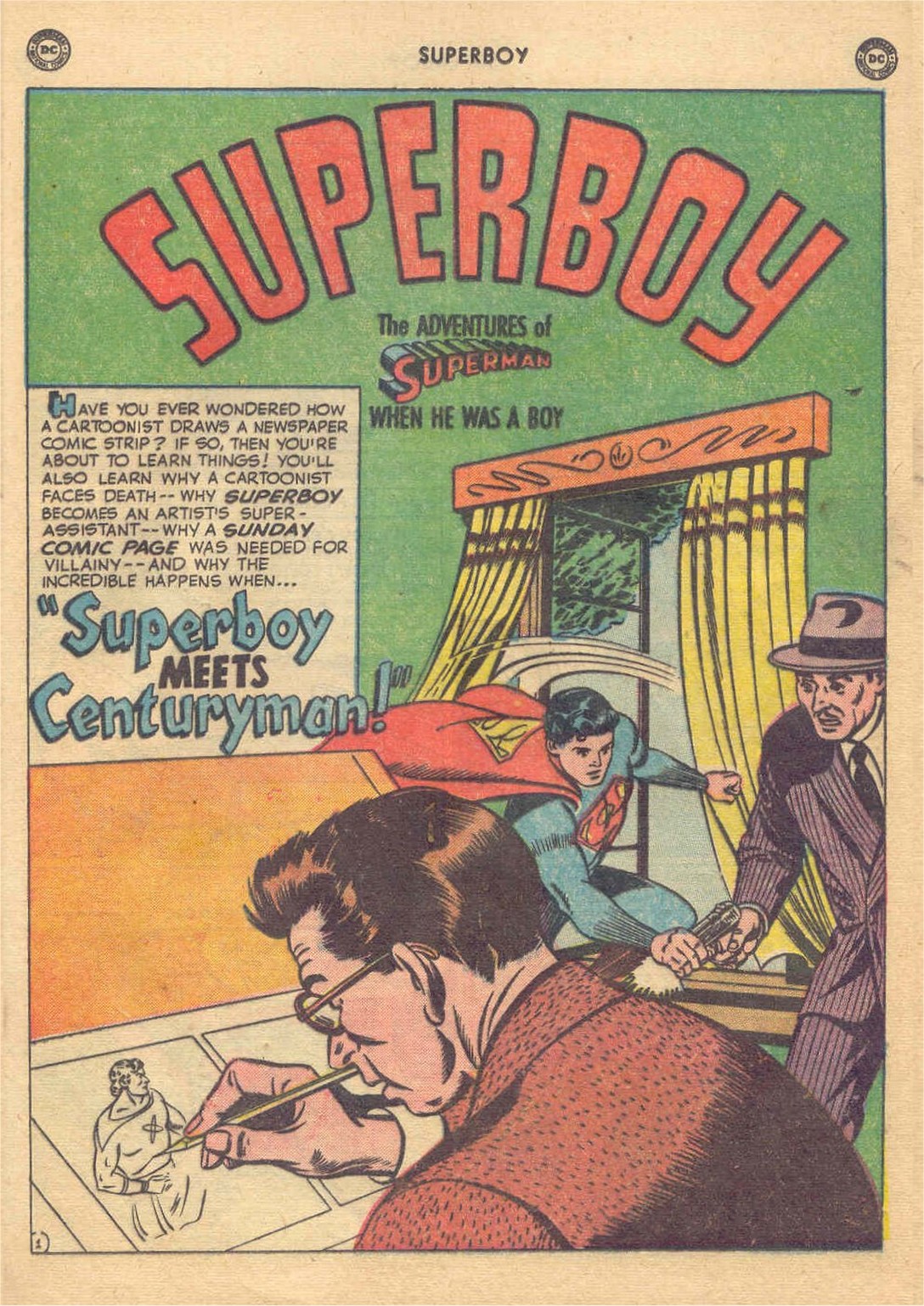 Read online Superboy (1949) comic -  Issue #10 - 33