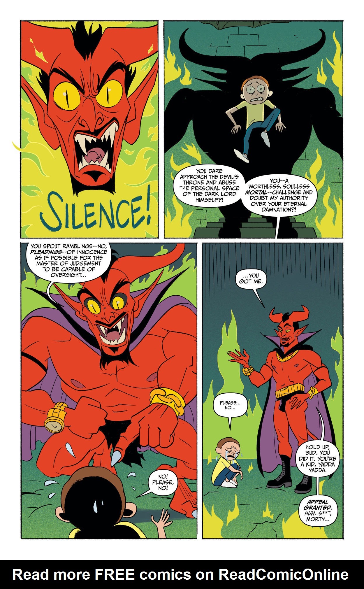 Read online Rick and Morty: Go to Hell comic -  Issue #5 - 14