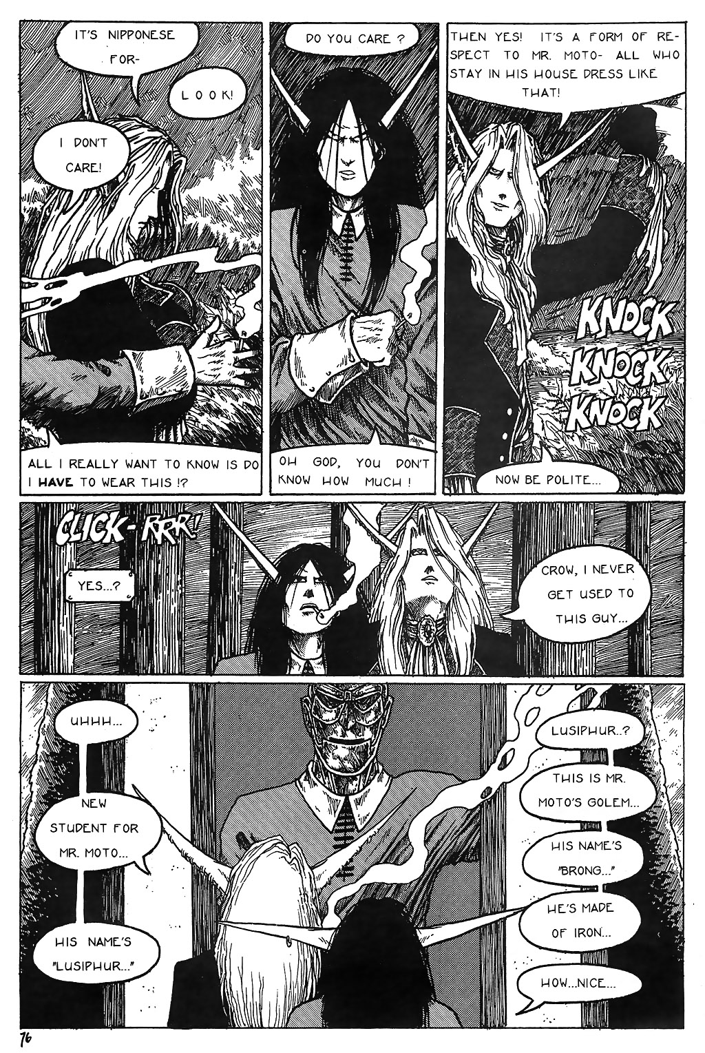 Read online Poison Elves (1995) comic -  Issue #4 - 4