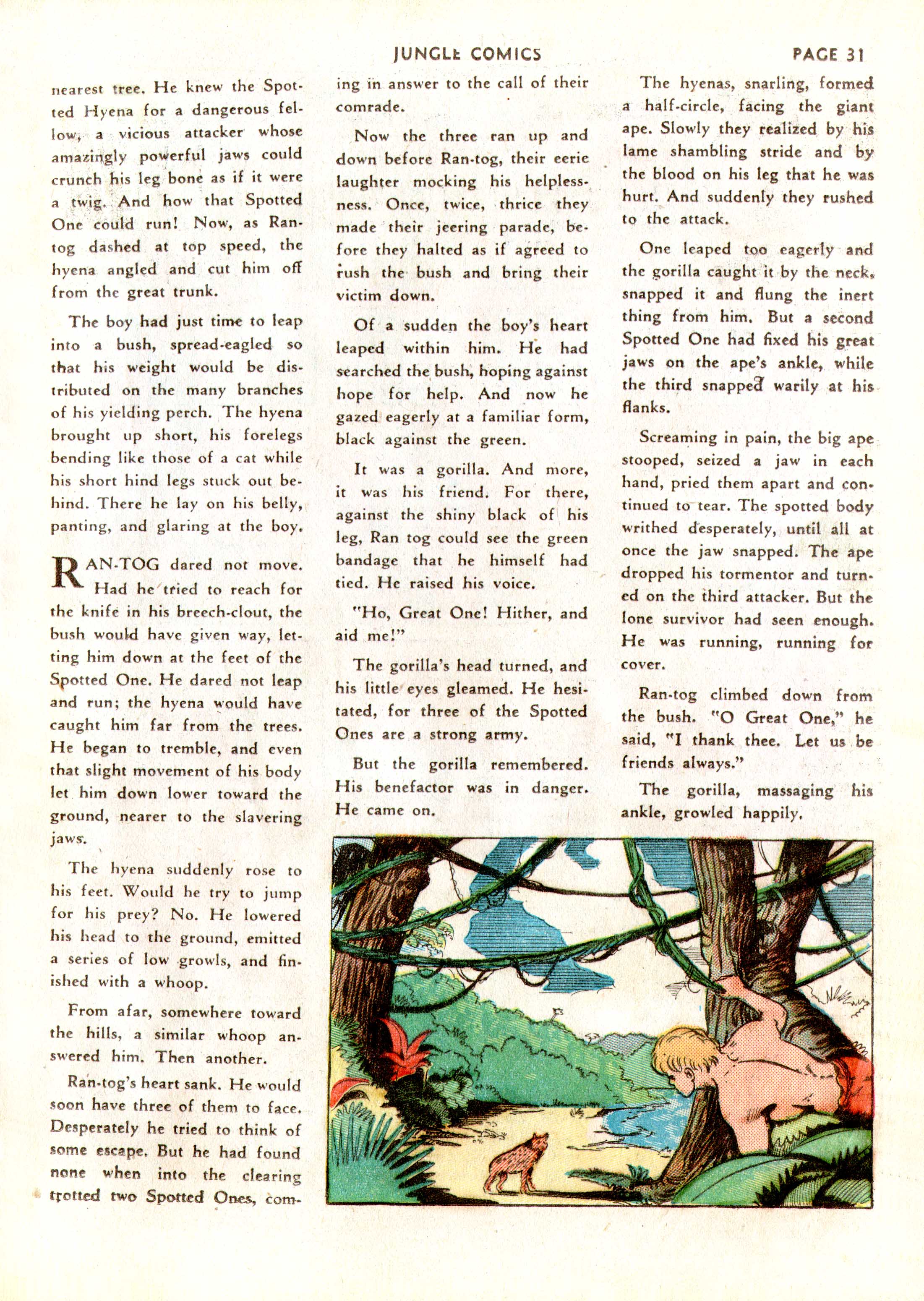 Read online Jungle Comics comic -  Issue #5 - 35