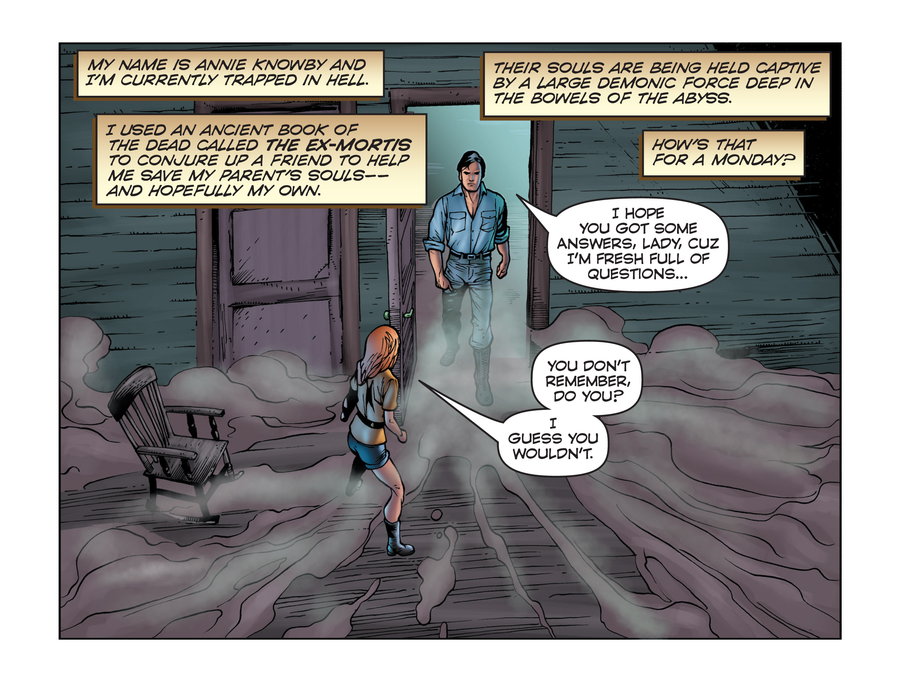 Read online Evil Dead 2: Beyond Dead By Dawn comic -  Issue #3 - 4
