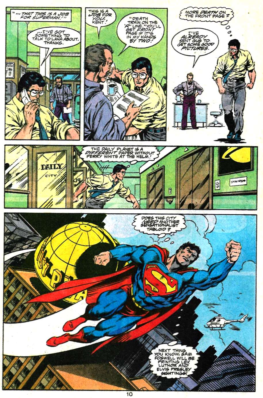 Read online Adventures of Superman (1987) comic -  Issue #481 - 11