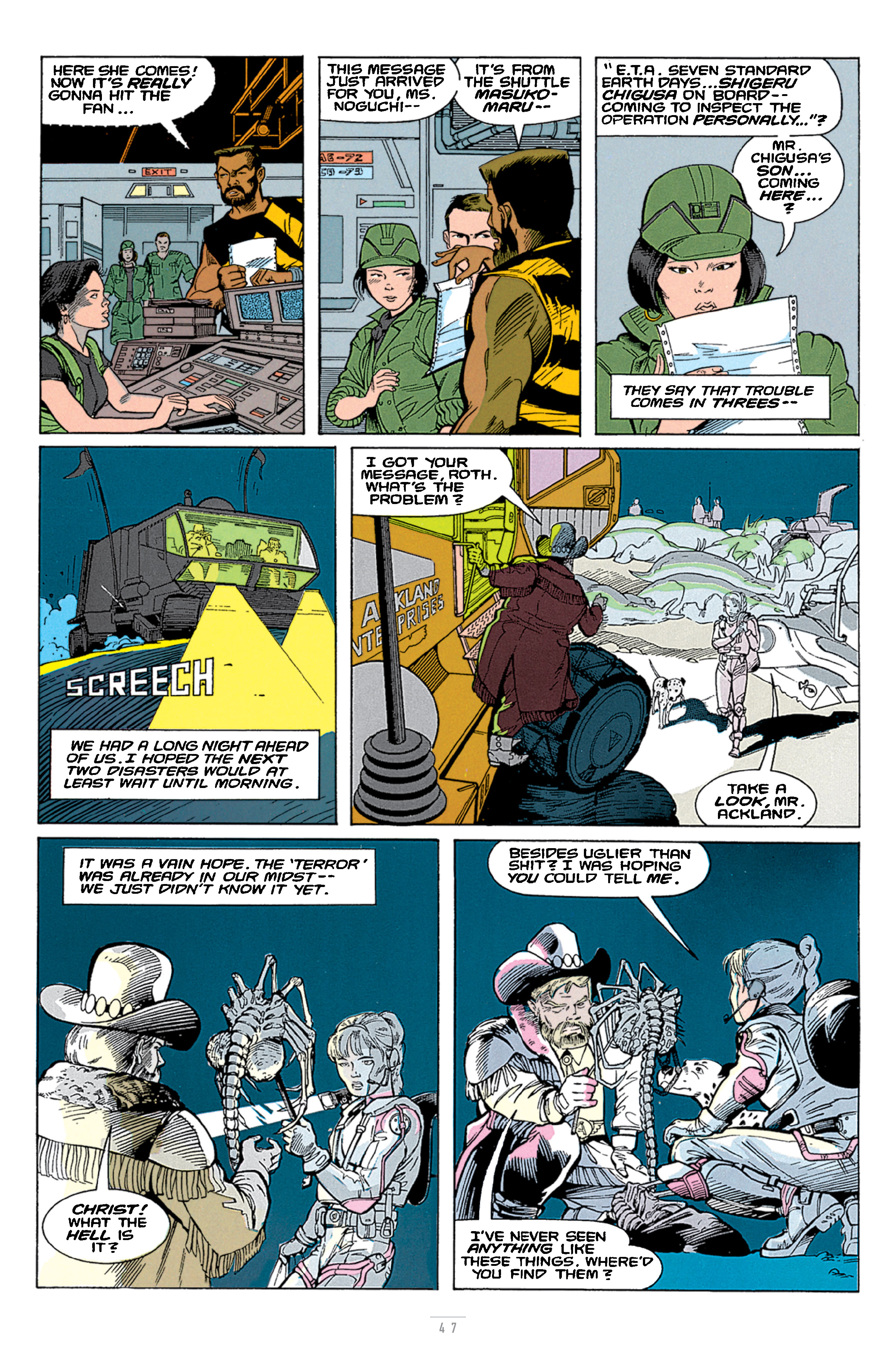 Read online Aliens vs. Predator 30th Anniversary Edition - The Original Comics Series comic -  Issue # TPB (Part 1) - 46