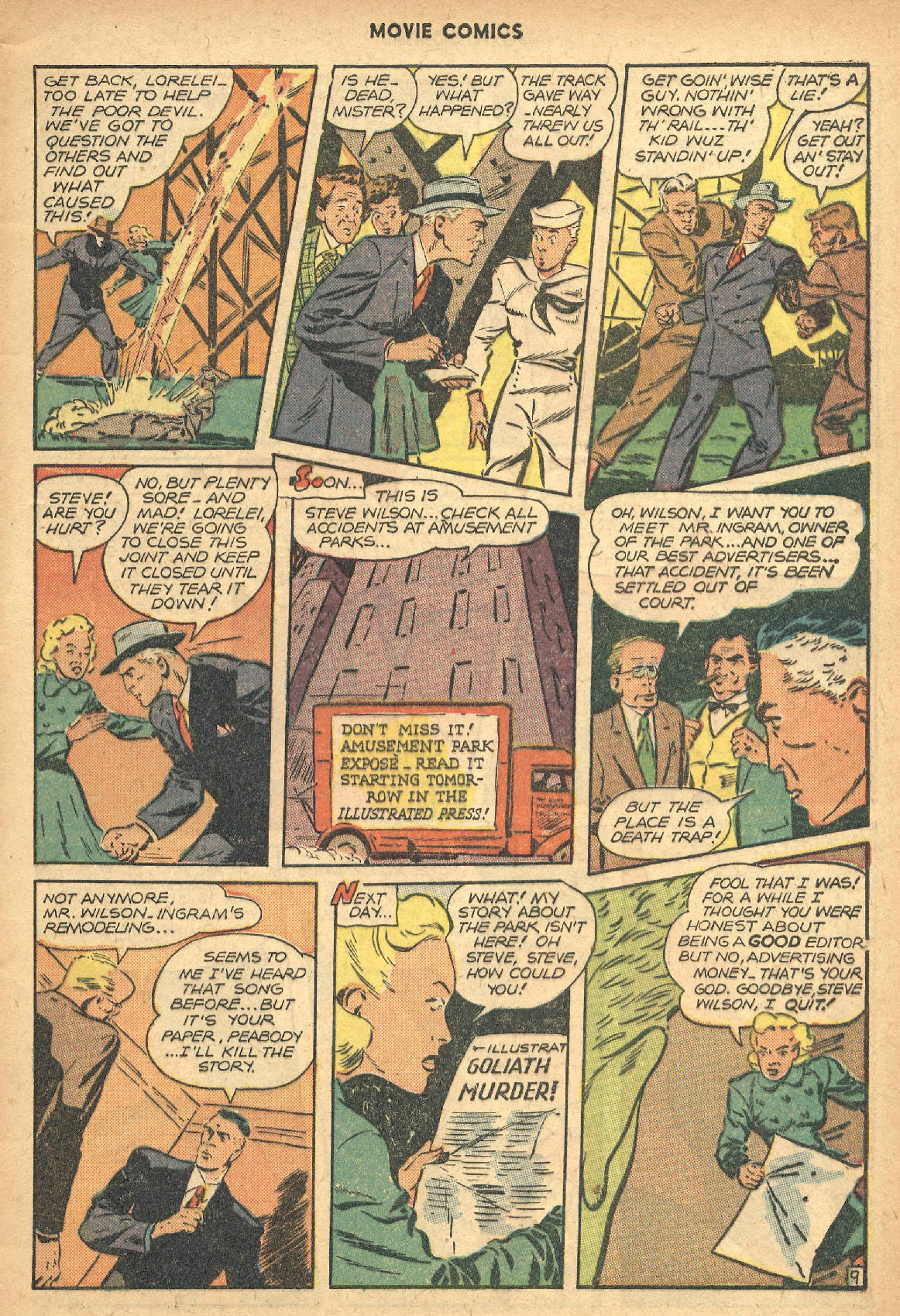 Read online Movie Comics (1946) comic -  Issue #1 - 11
