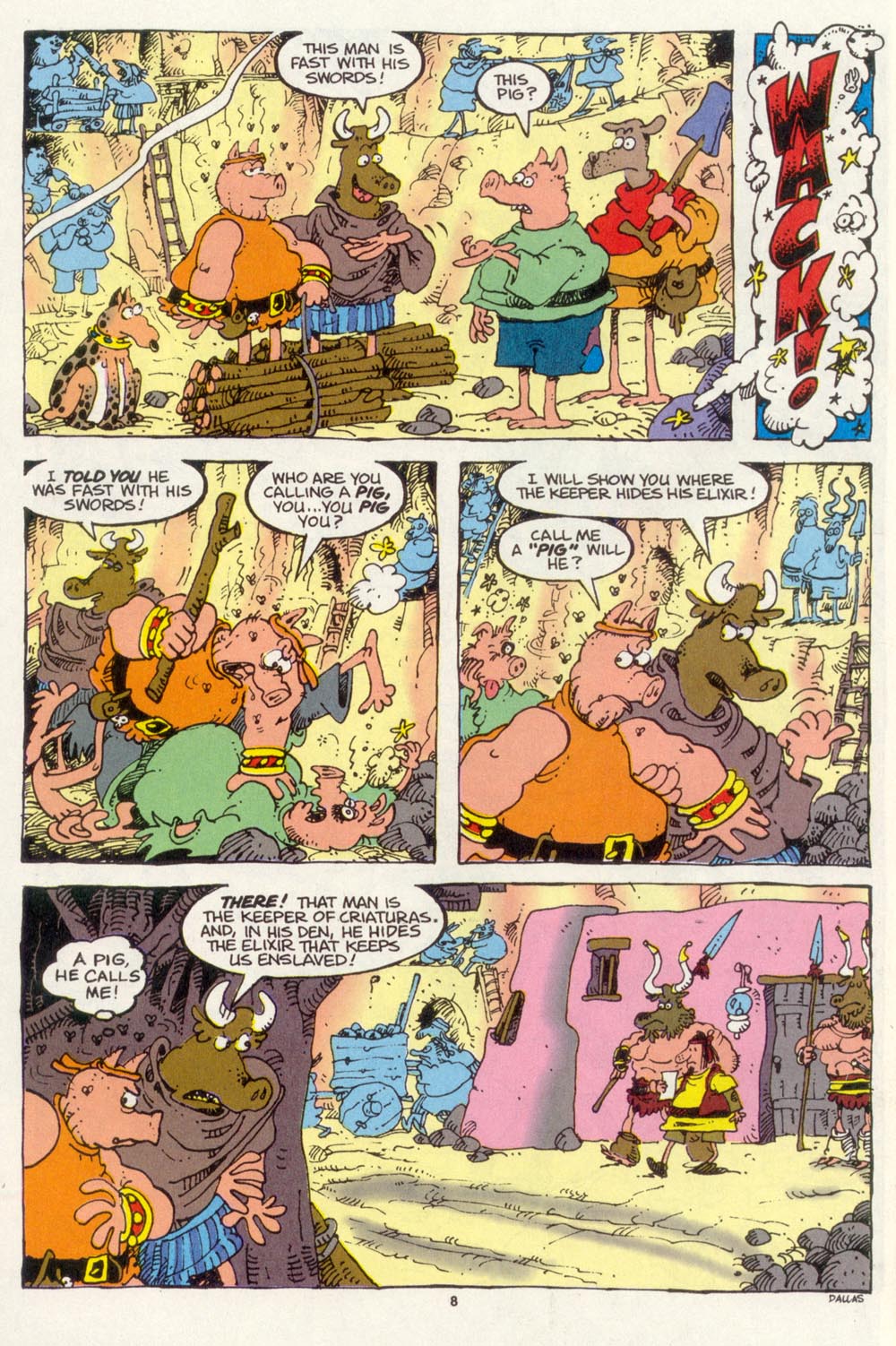 Read online Sergio Aragonés Groo the Wanderer comic -  Issue #105 - 10