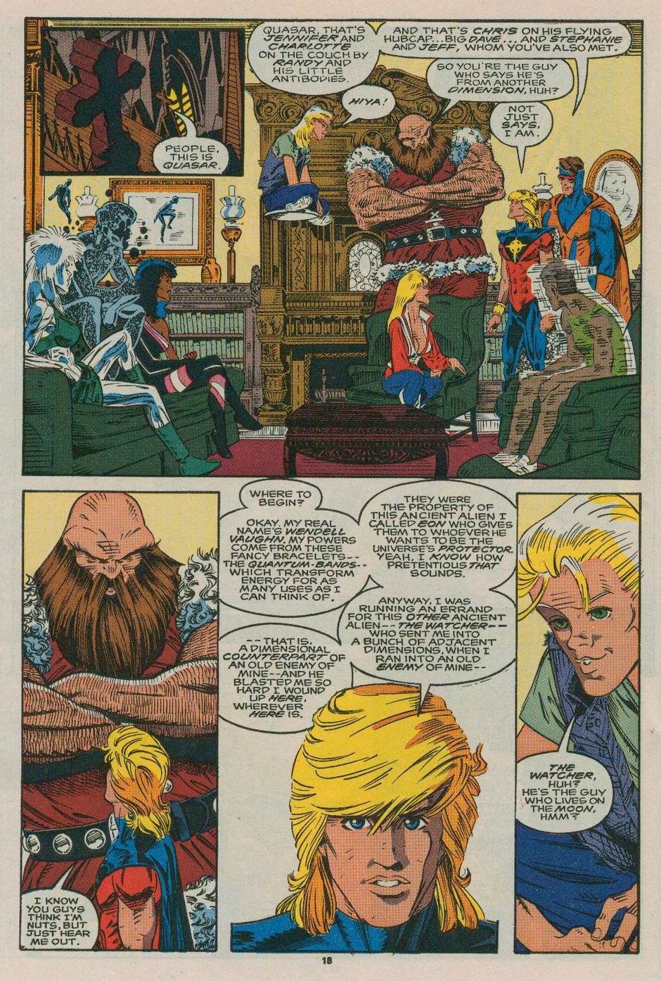 Read online Quasar comic -  Issue #31 - 15