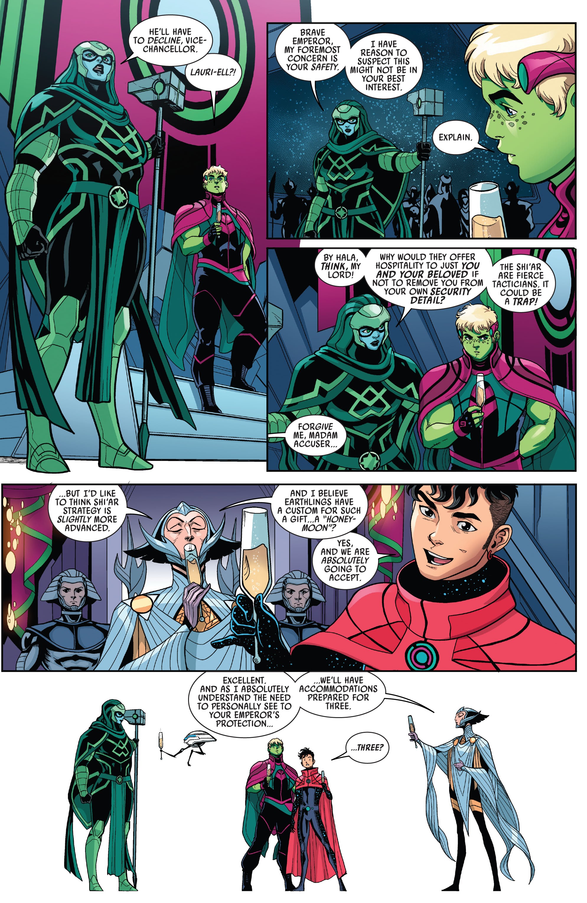 Read online King In Black One-Shots comic -  Issue # Wiccan and Hulking - 7