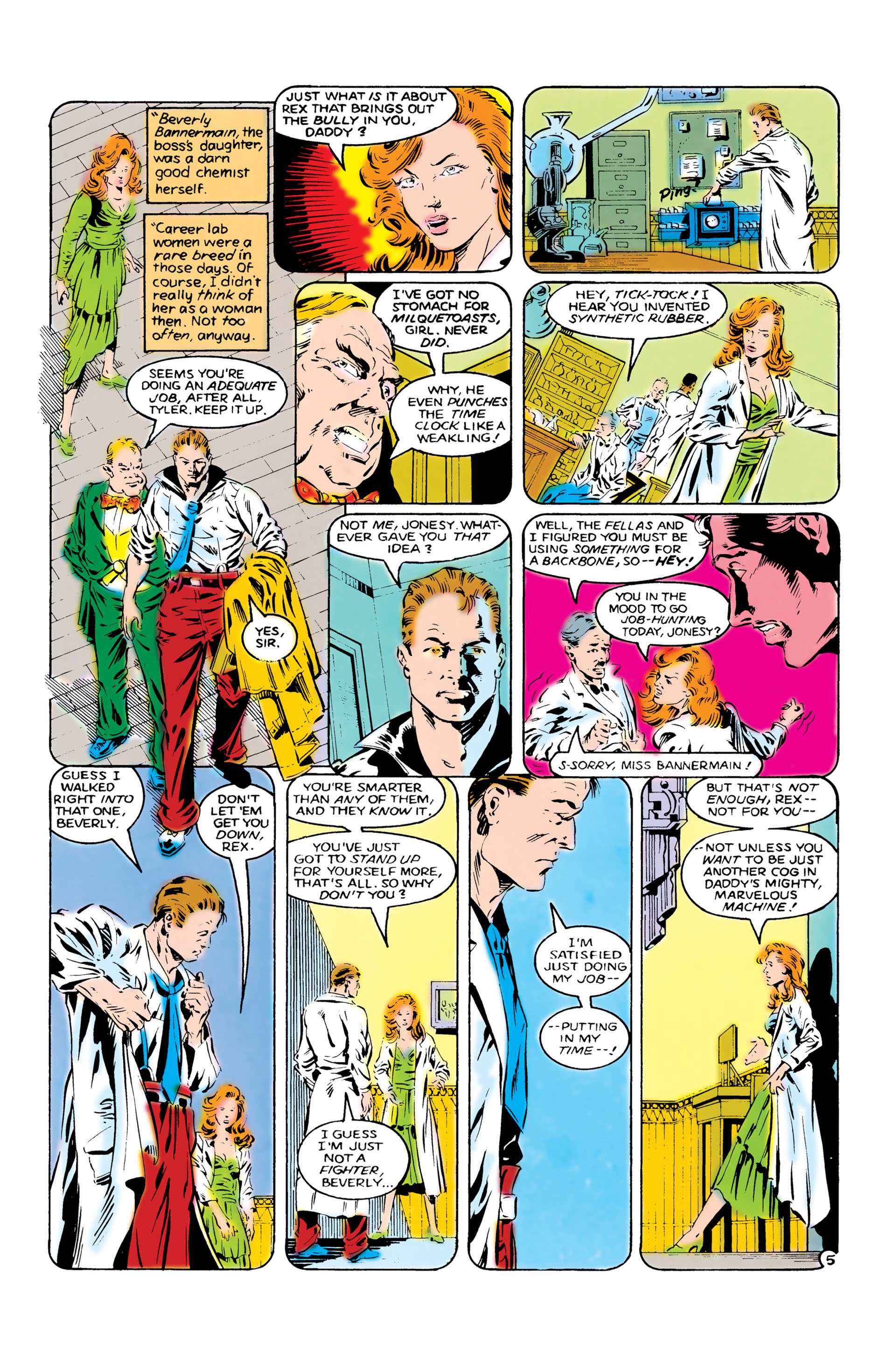Read online Secret Origins (1986) comic -  Issue #16 - 21