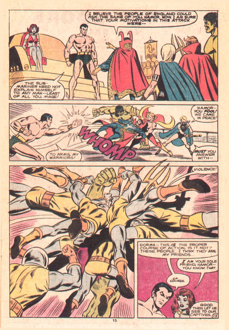 Read online The Defenders (1972) comic -  Issue #93 - 14