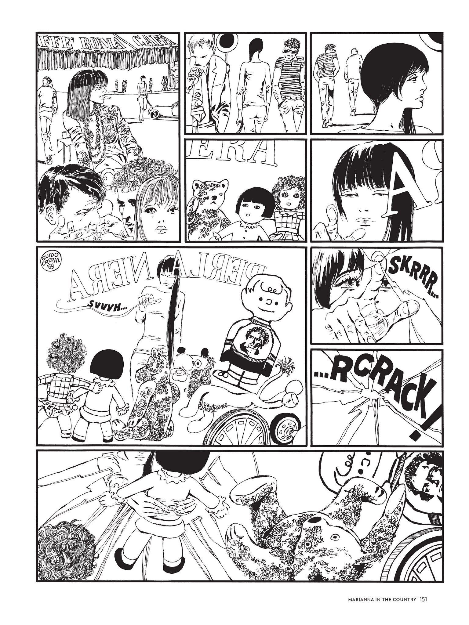 Read online The Complete Crepax comic -  Issue # TPB 2 - 144