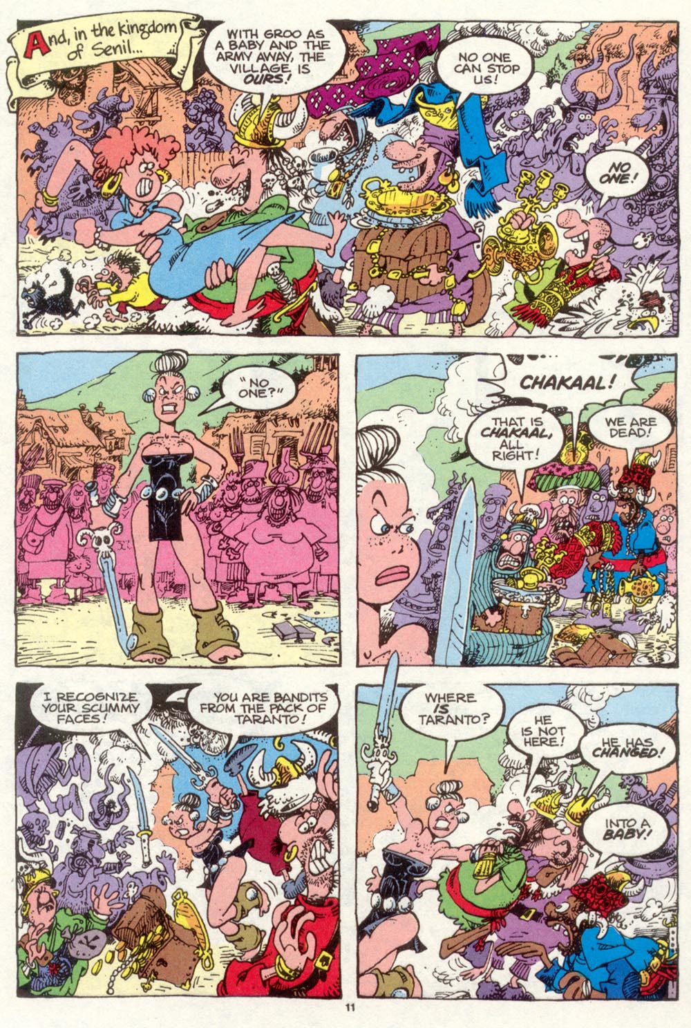 Read online Sergio Aragonés Groo the Wanderer comic -  Issue #93 - 12