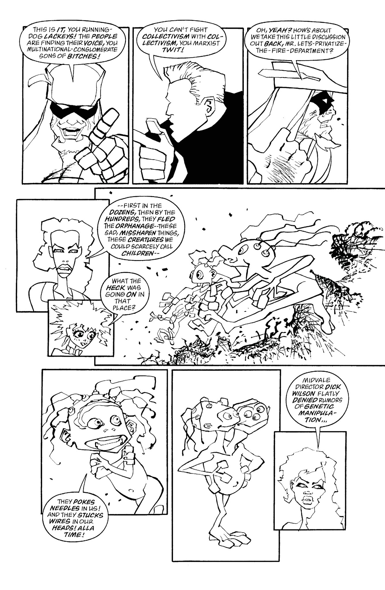 Read online Batman Noir: The Dark Knight Strikes Again comic -  Issue # TPB (Part 2) - 85