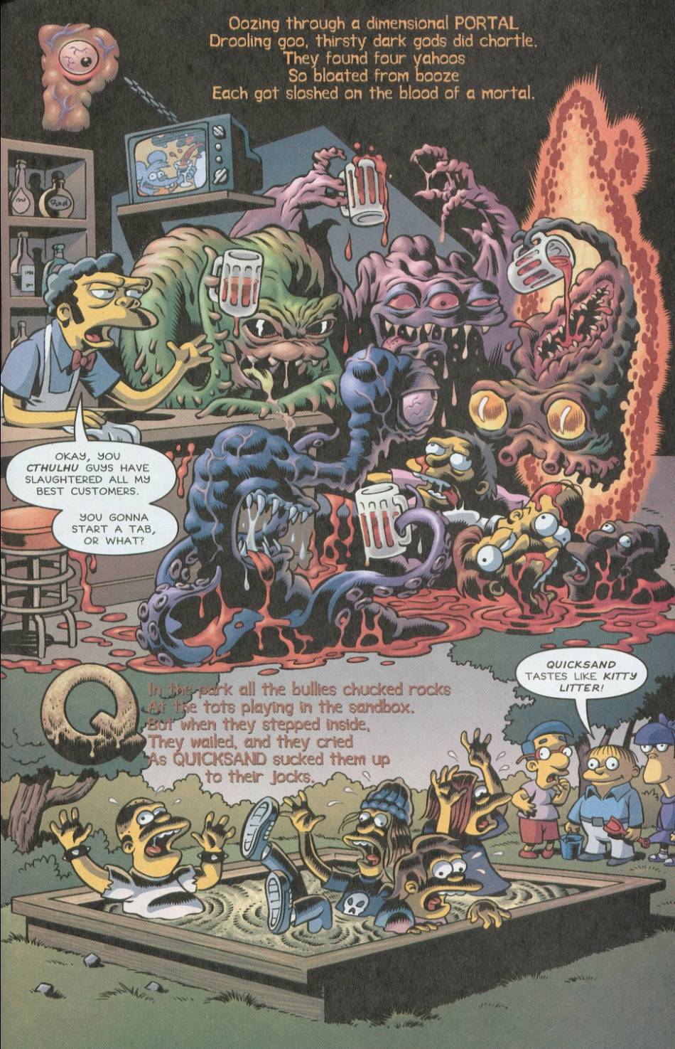 Read online Treehouse of Horror comic -  Issue #8 - 40