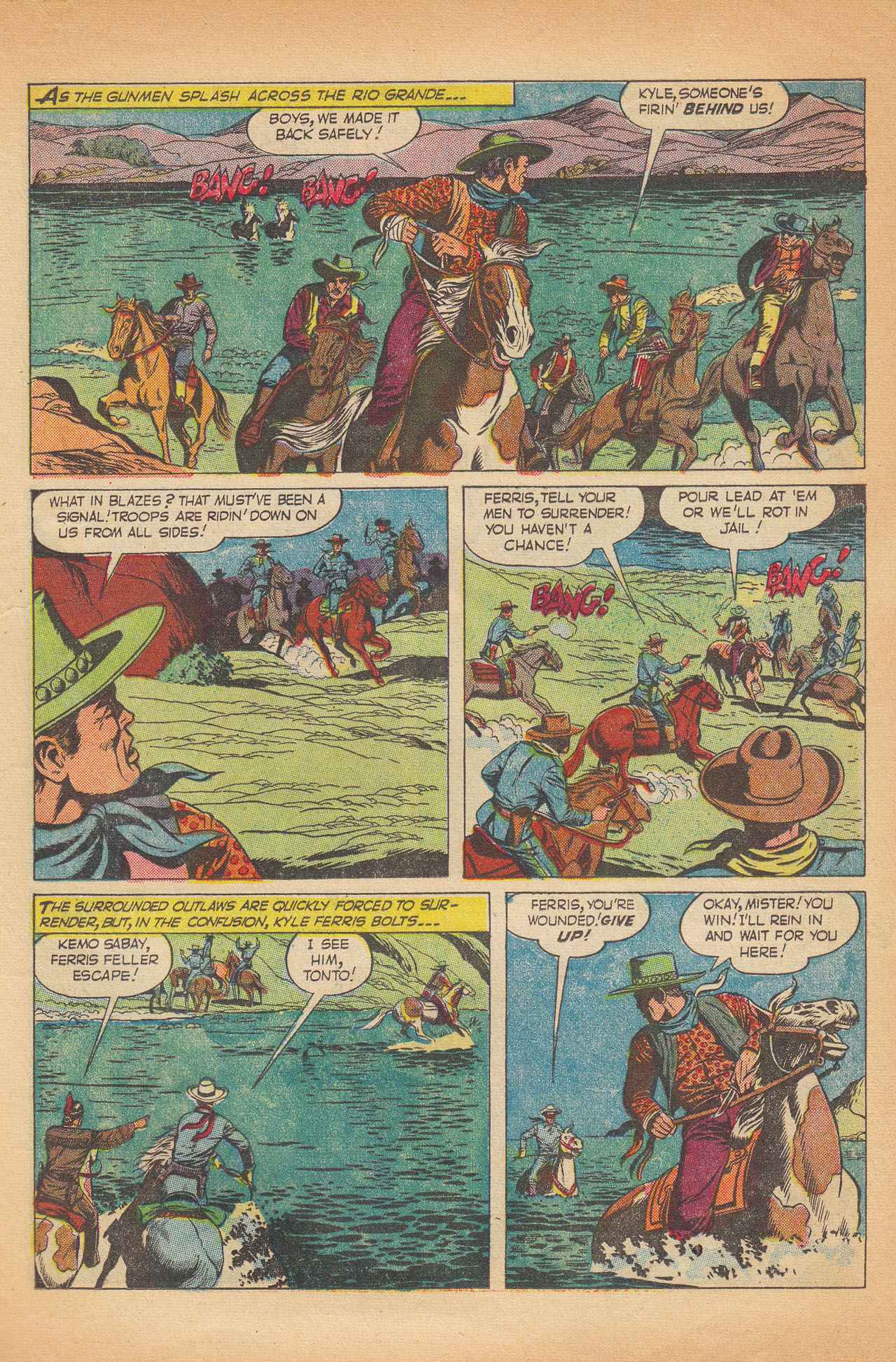Read online The Lone Ranger (1948) comic -  Issue #61 - 21