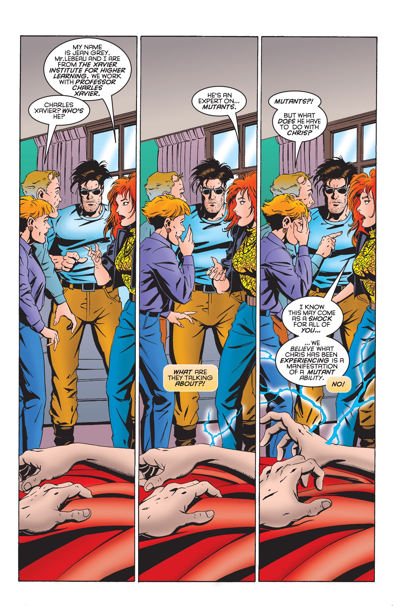 Read online X-Men: The Road to Onslaught comic -  Issue # TPB 1 - 354