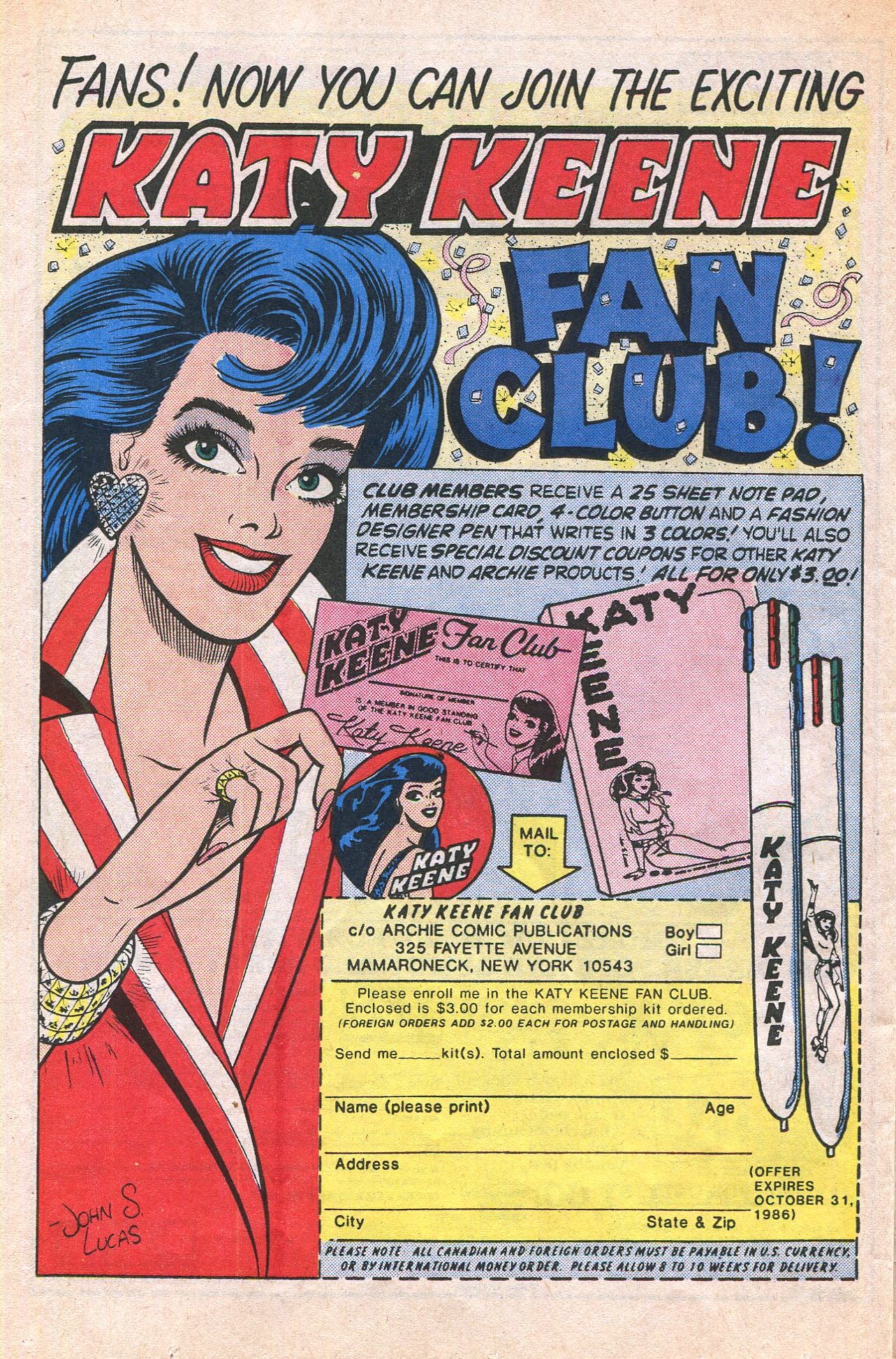 Read online Katy Keene (1983) comic -  Issue #17 - 26