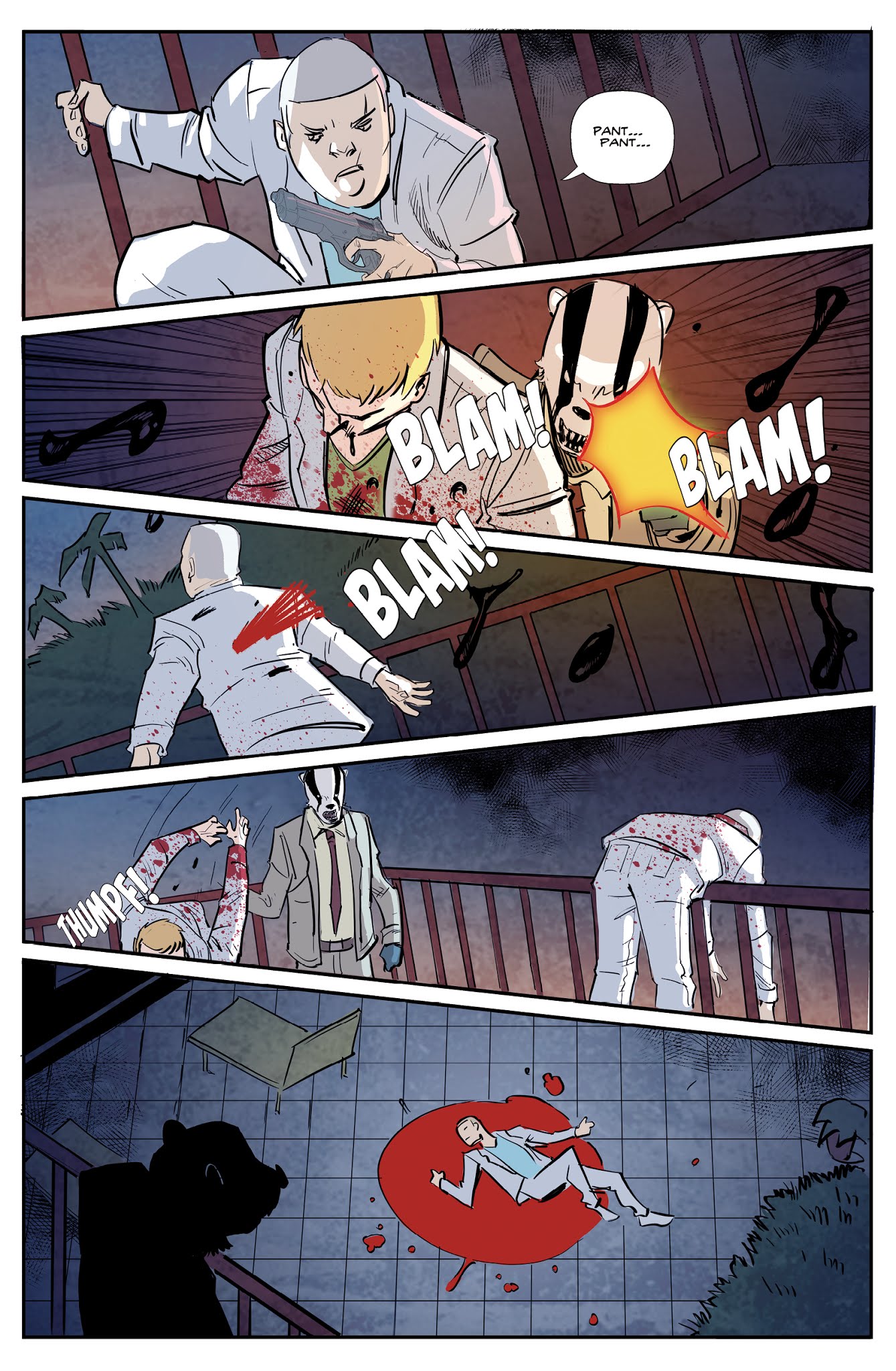 Read online Hotline Miami Wildlife comic -  Issue #7 - 34