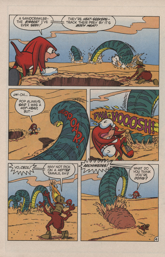 Read online Sonic's Friendly Nemesis, Knuckles comic -  Issue #2 - 8