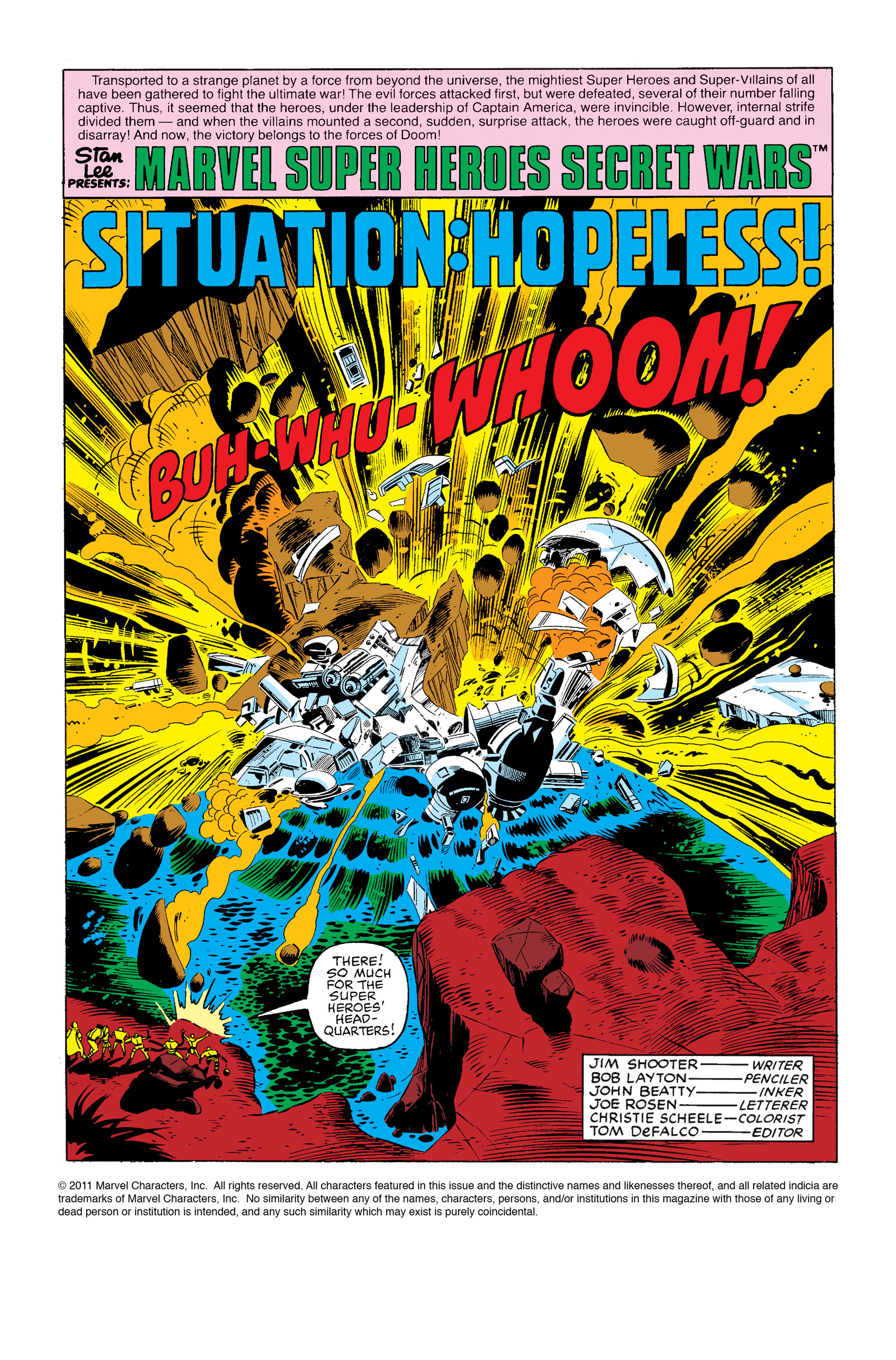 Read online Marvel Super Heroes Secret Wars (1984) comic -  Issue #4 - 2