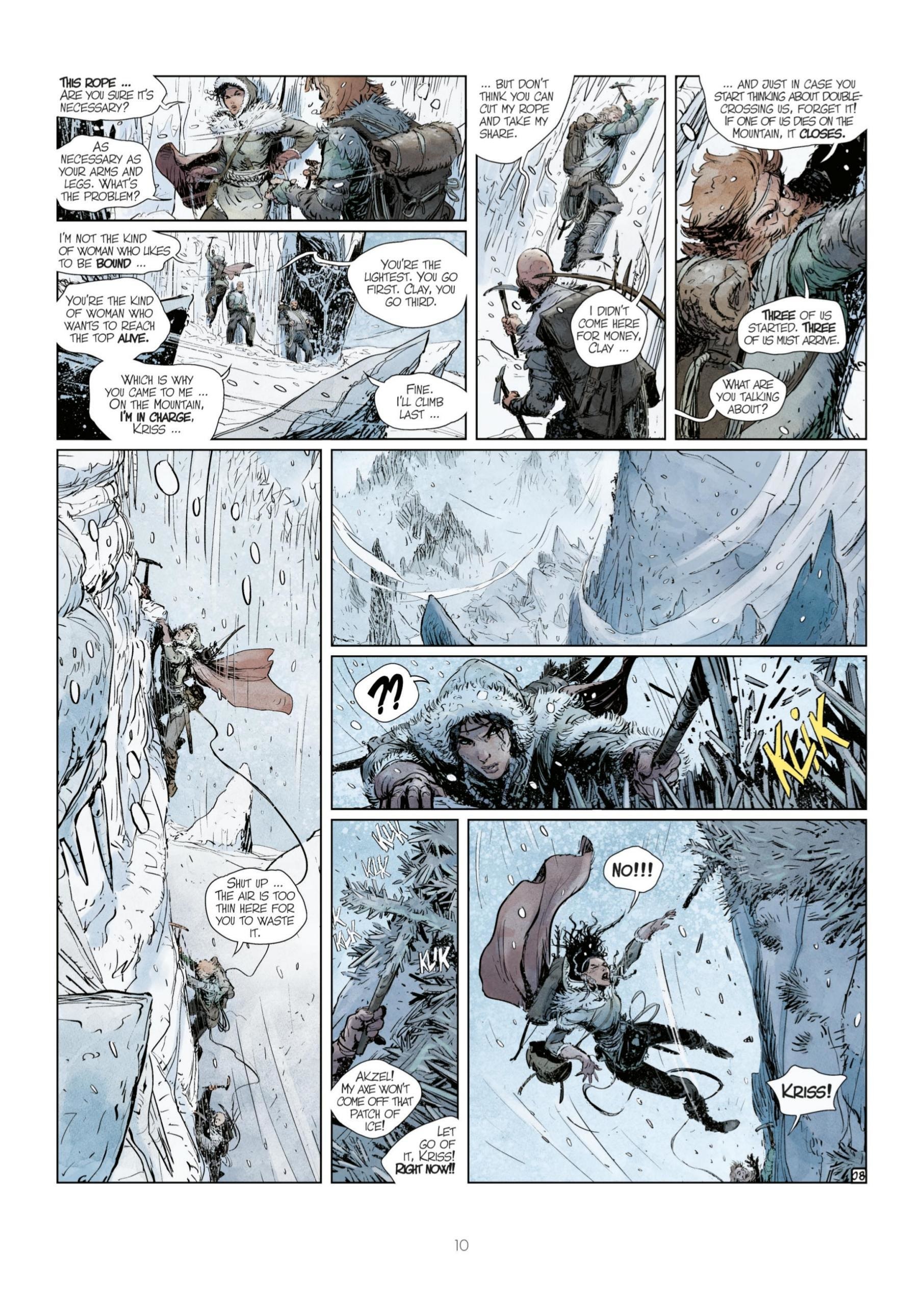 Read online Kriss of Valnor: The Mountain of Time comic -  Issue # Full - 12