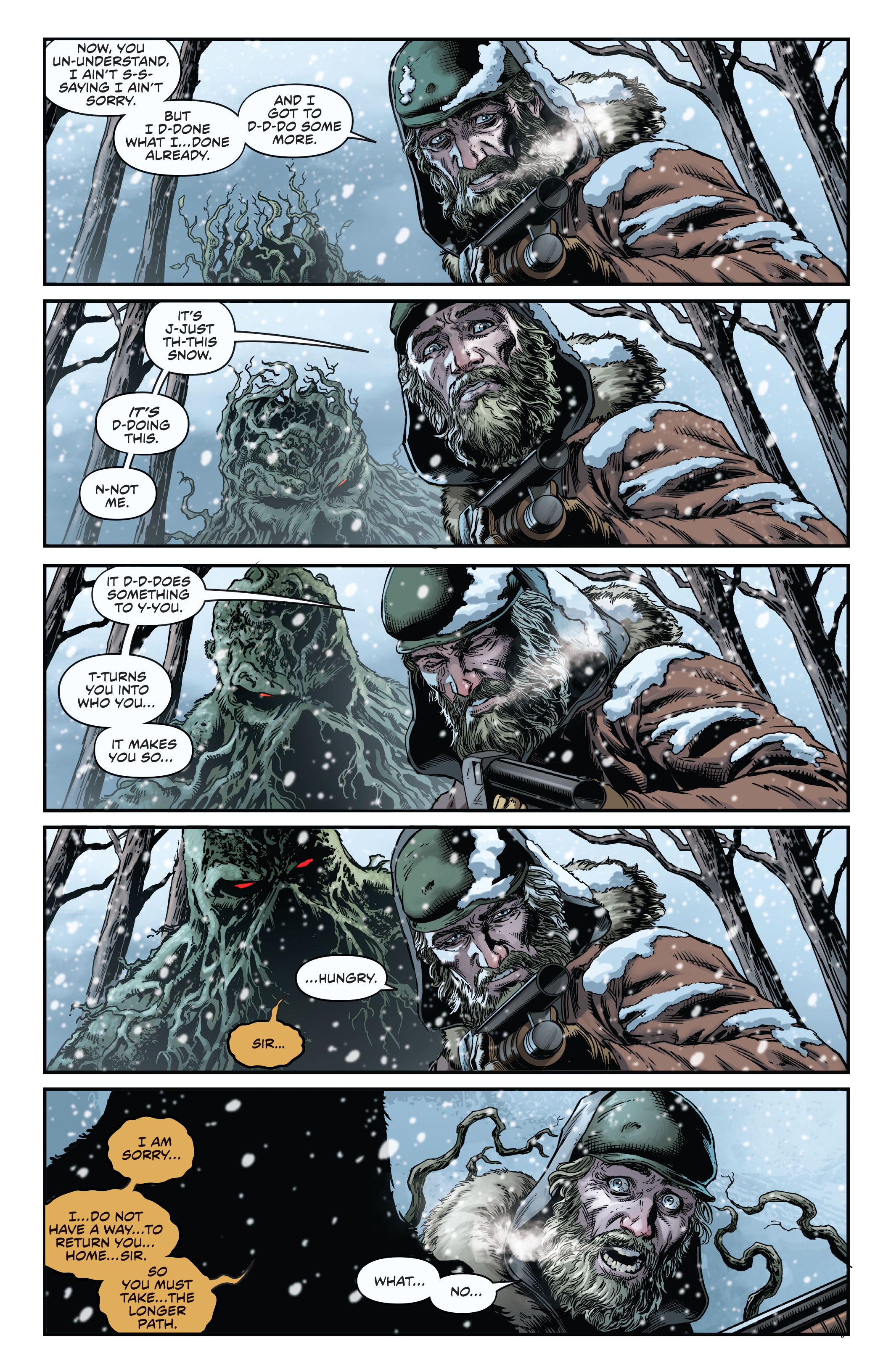 Read online Swamp Thing: Roots of Terror The Deluxe Edition comic -  Issue # TPB (Part 1) - 27