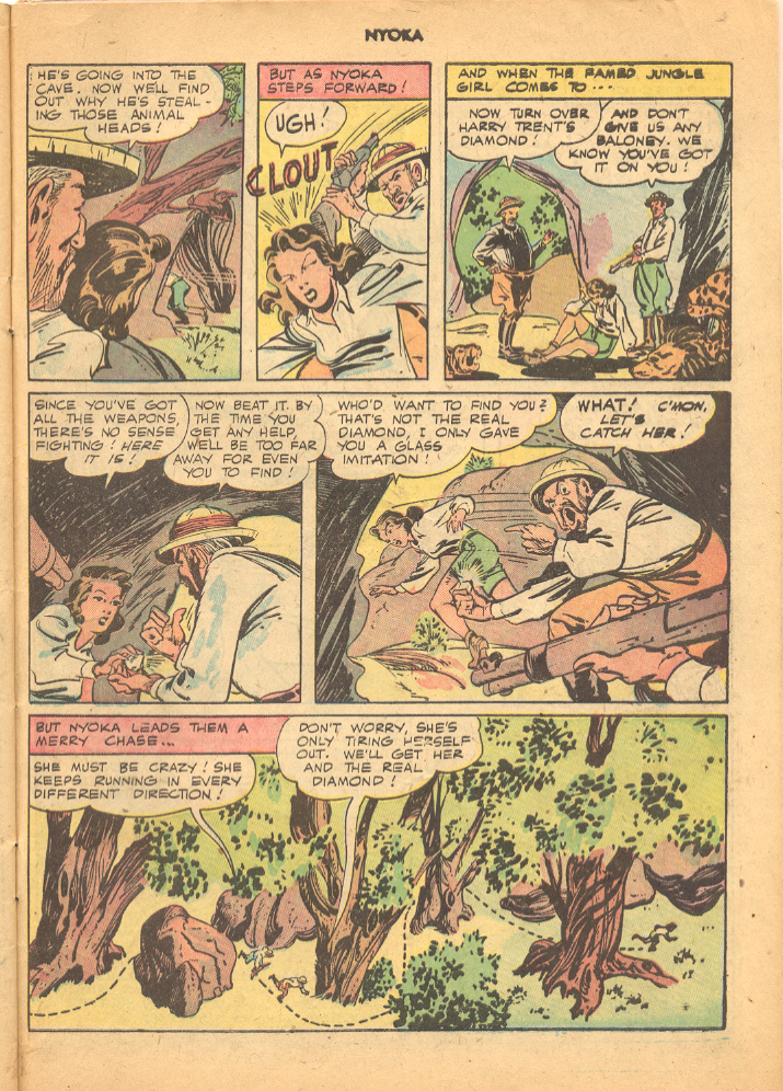Read online Nyoka the Jungle Girl (1945) comic -  Issue #20 - 31