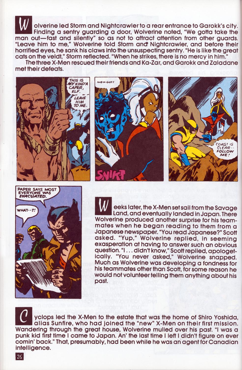 Read online Wolverine Saga comic -  Issue #2 - 28