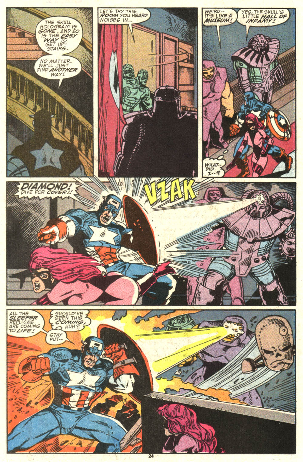 Read online Captain America (1968) comic -  Issue #370 - 19