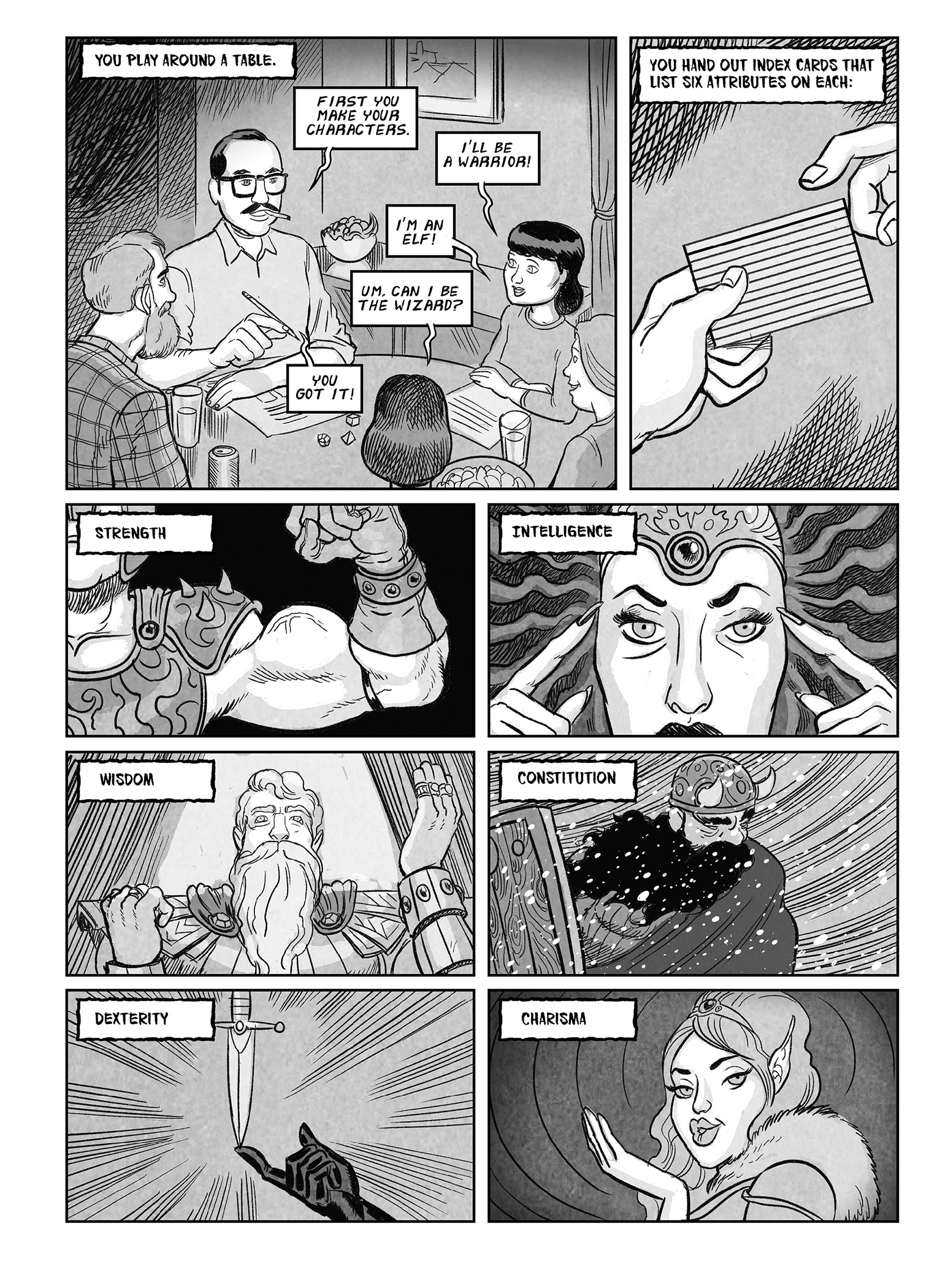Read online Rise of the Dungeon Master: Gary Gygax and the Creation of D&D comic -  Issue # TPB - 65