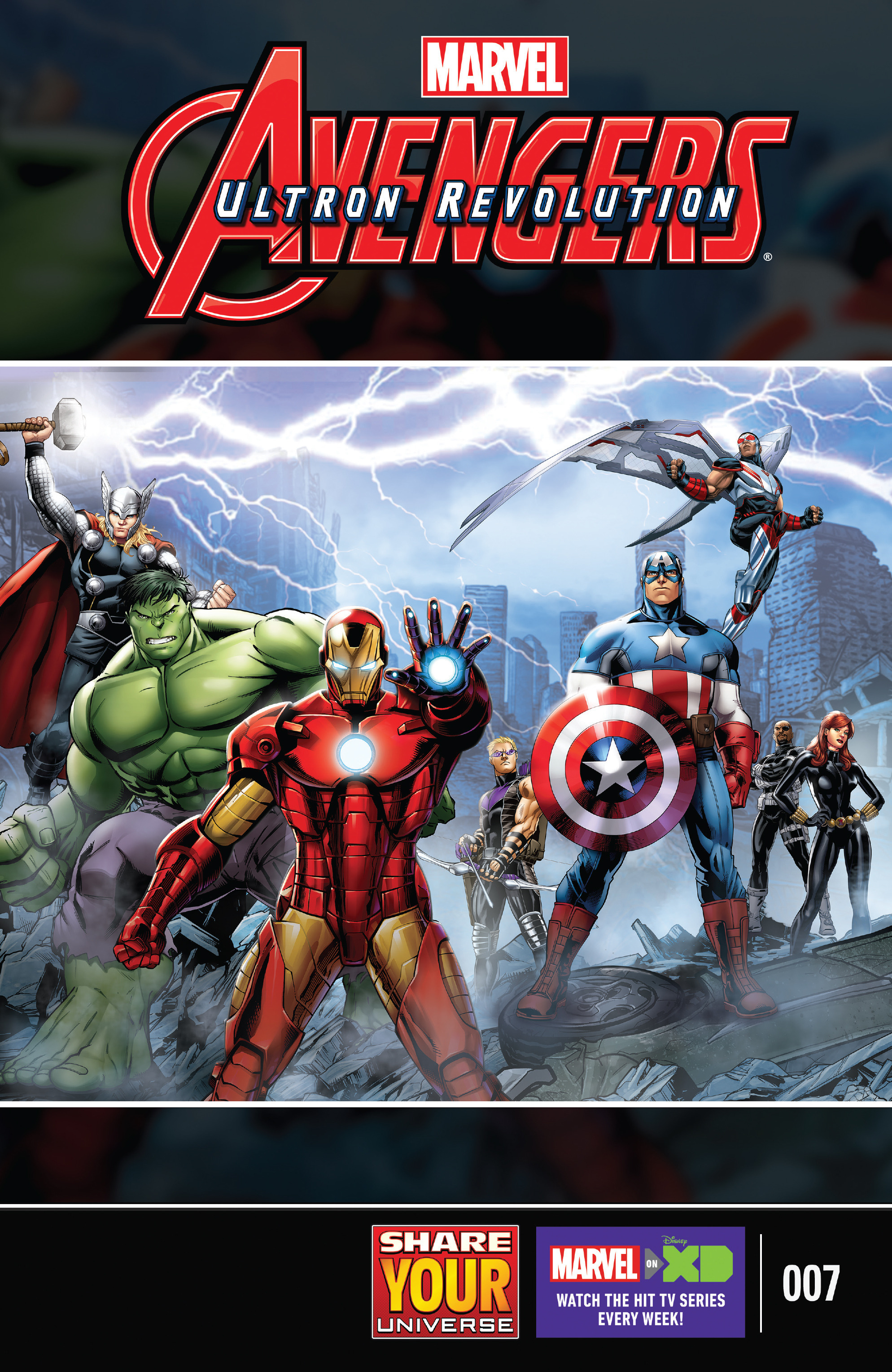 Read online Marvel Universe Avengers: Ultron Revolution comic -  Issue #7 - 1