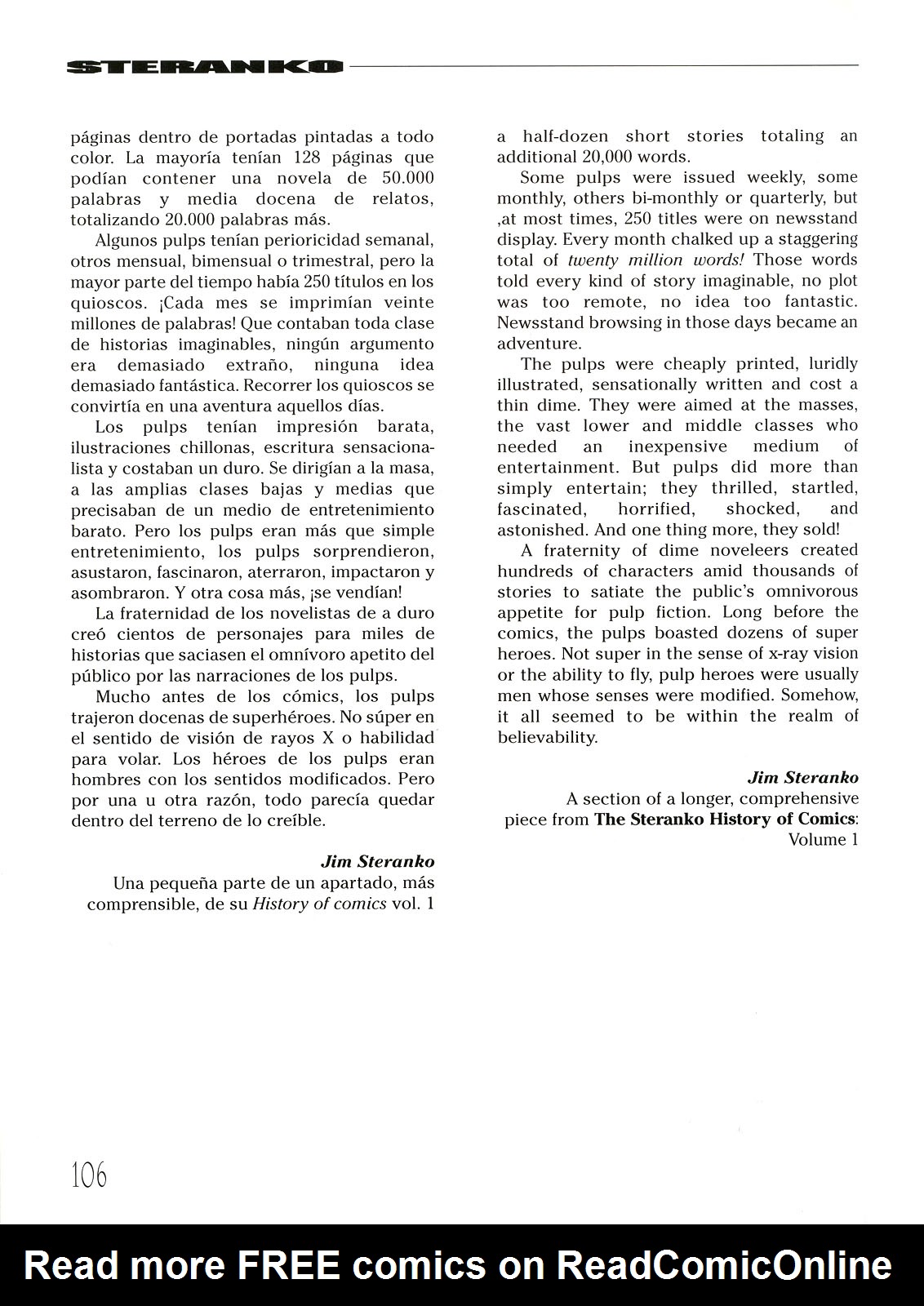 Read online Steranko: Arte Noir comic -  Issue # TPB (Part 2) - 6