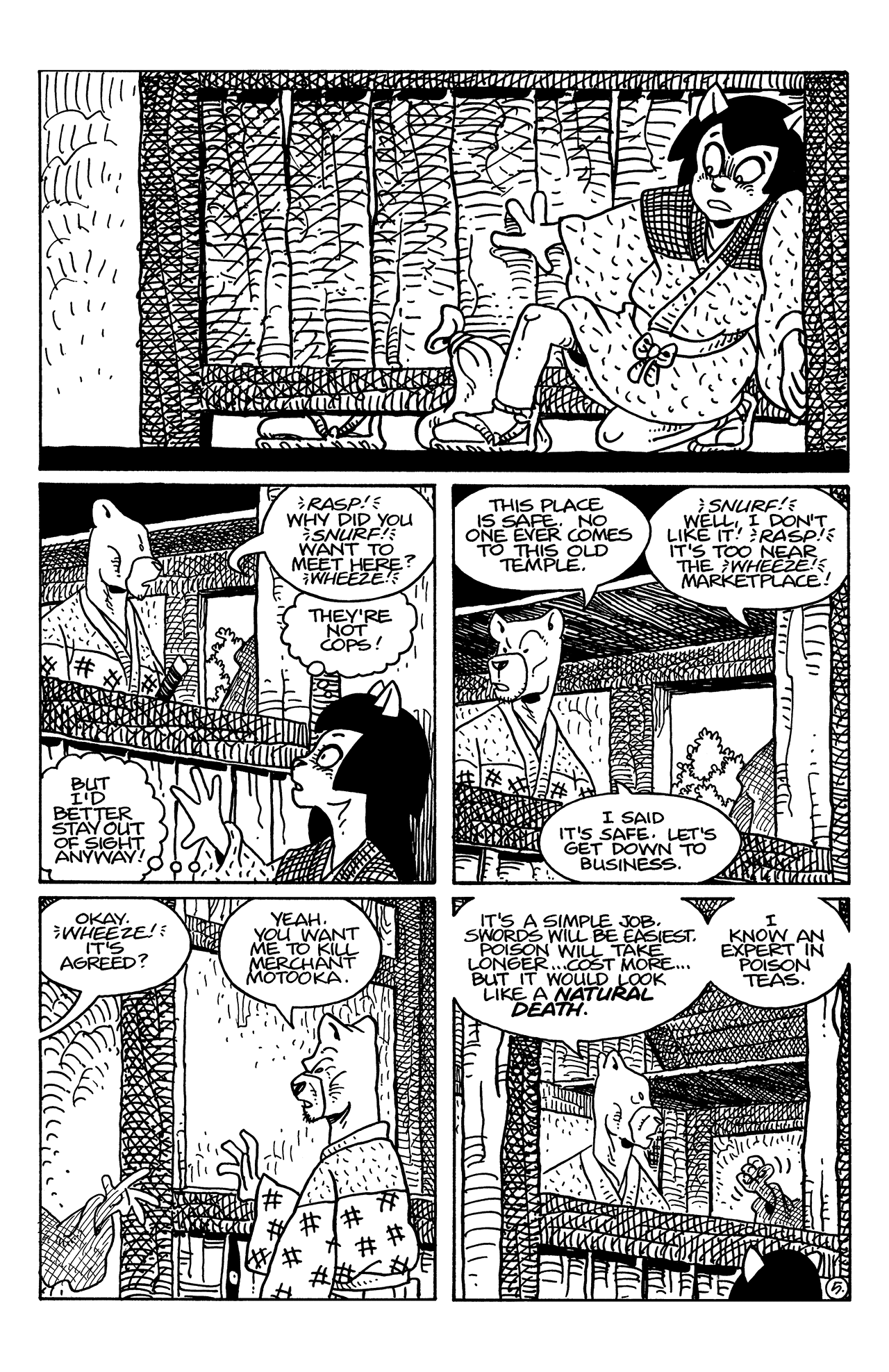 Read online Usagi Yojimbo (1996) comic -  Issue #120 - 6