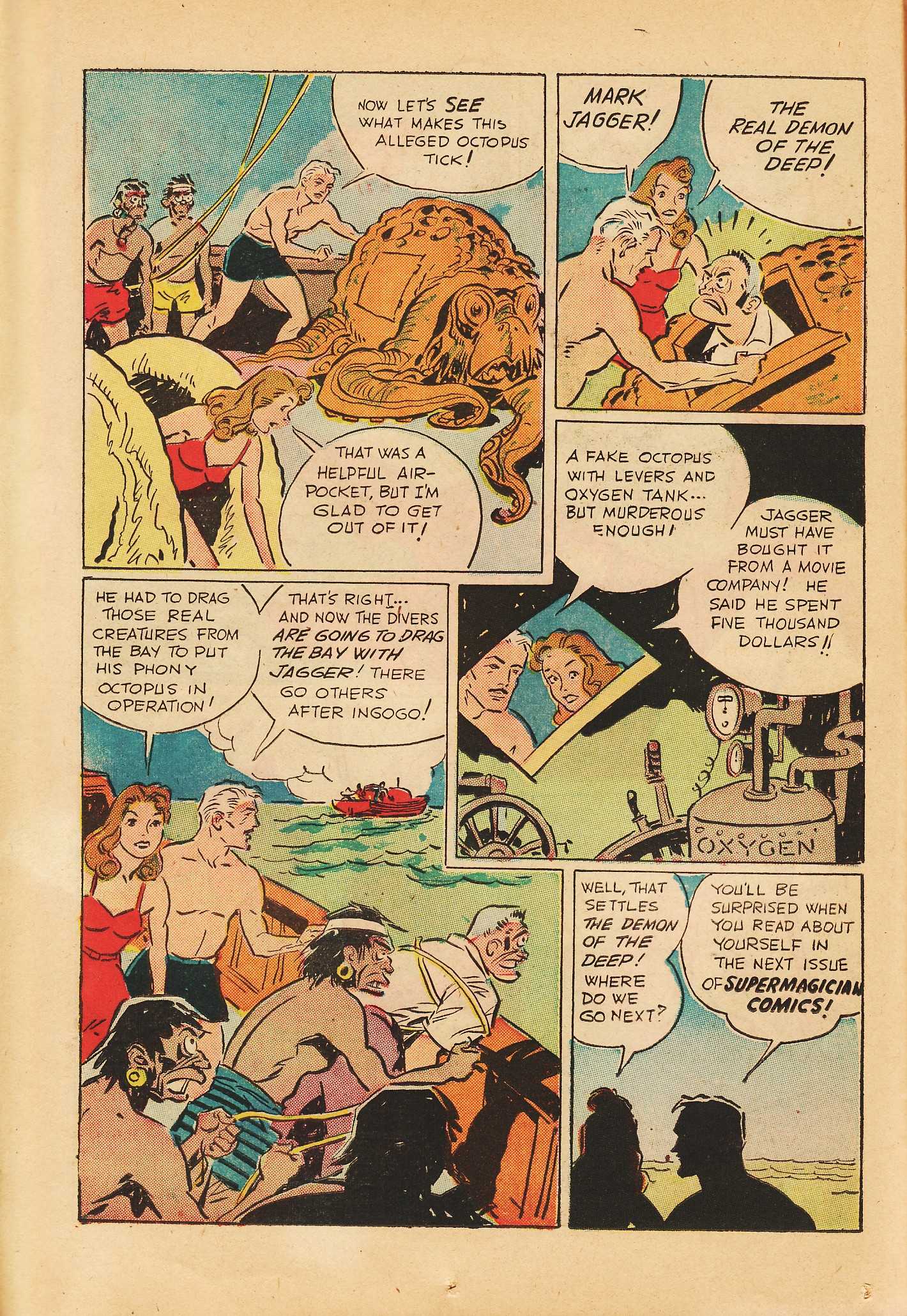 Read online Super-Magician Comics comic -  Issue #22 - 26