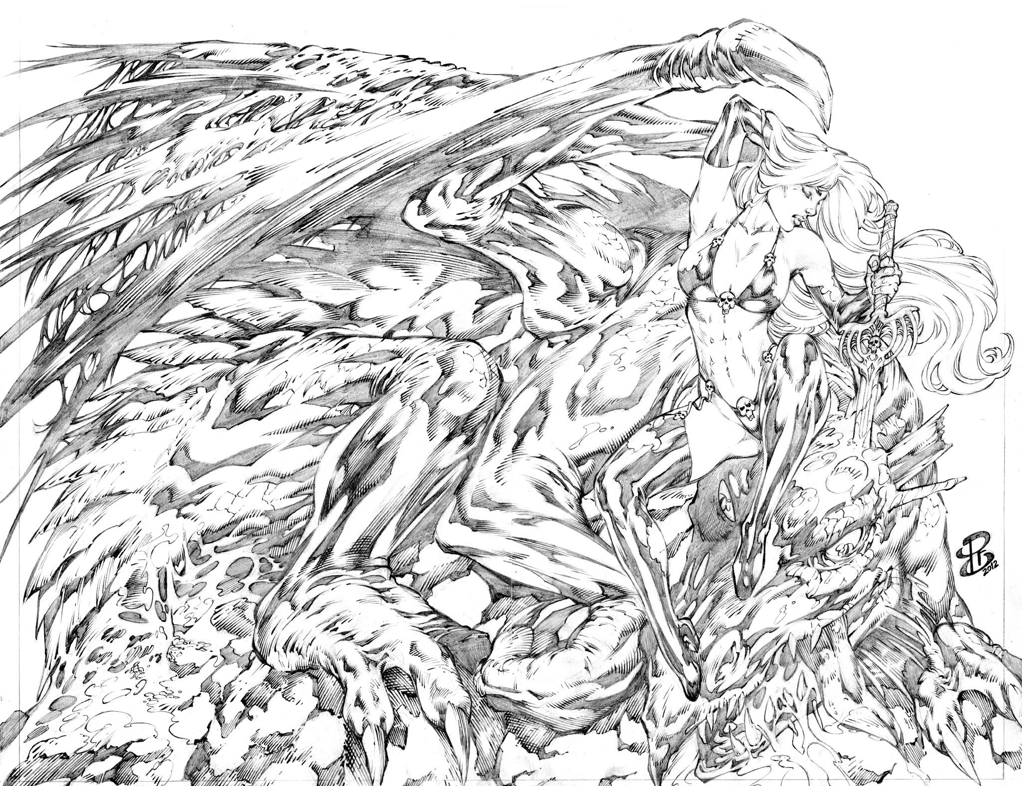 Read online Lady Death: Apocalypse comic -  Issue #0 - 48