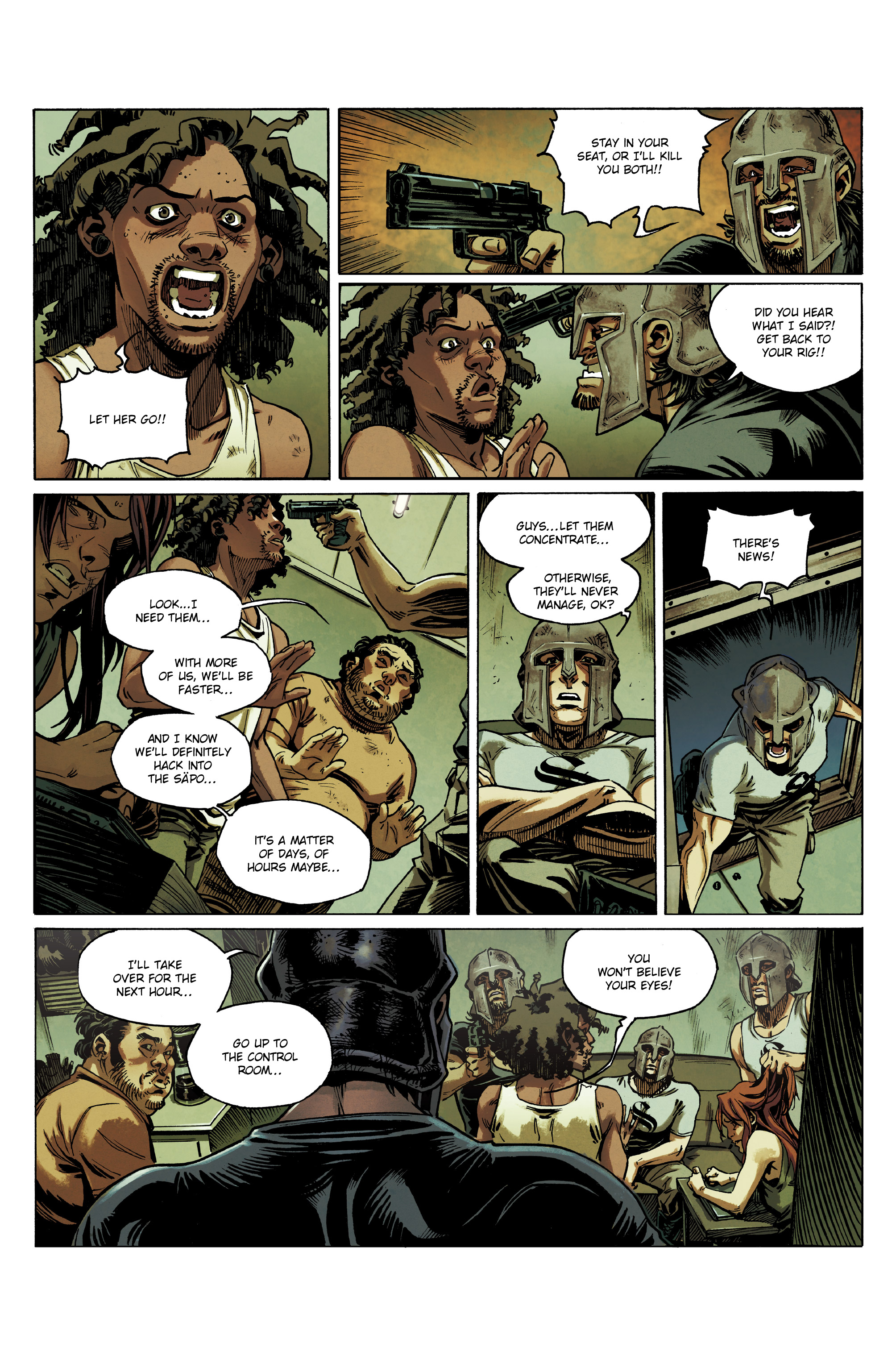 Read online Millennium: The Girl Who Danced With Death comic -  Issue #2 - 8