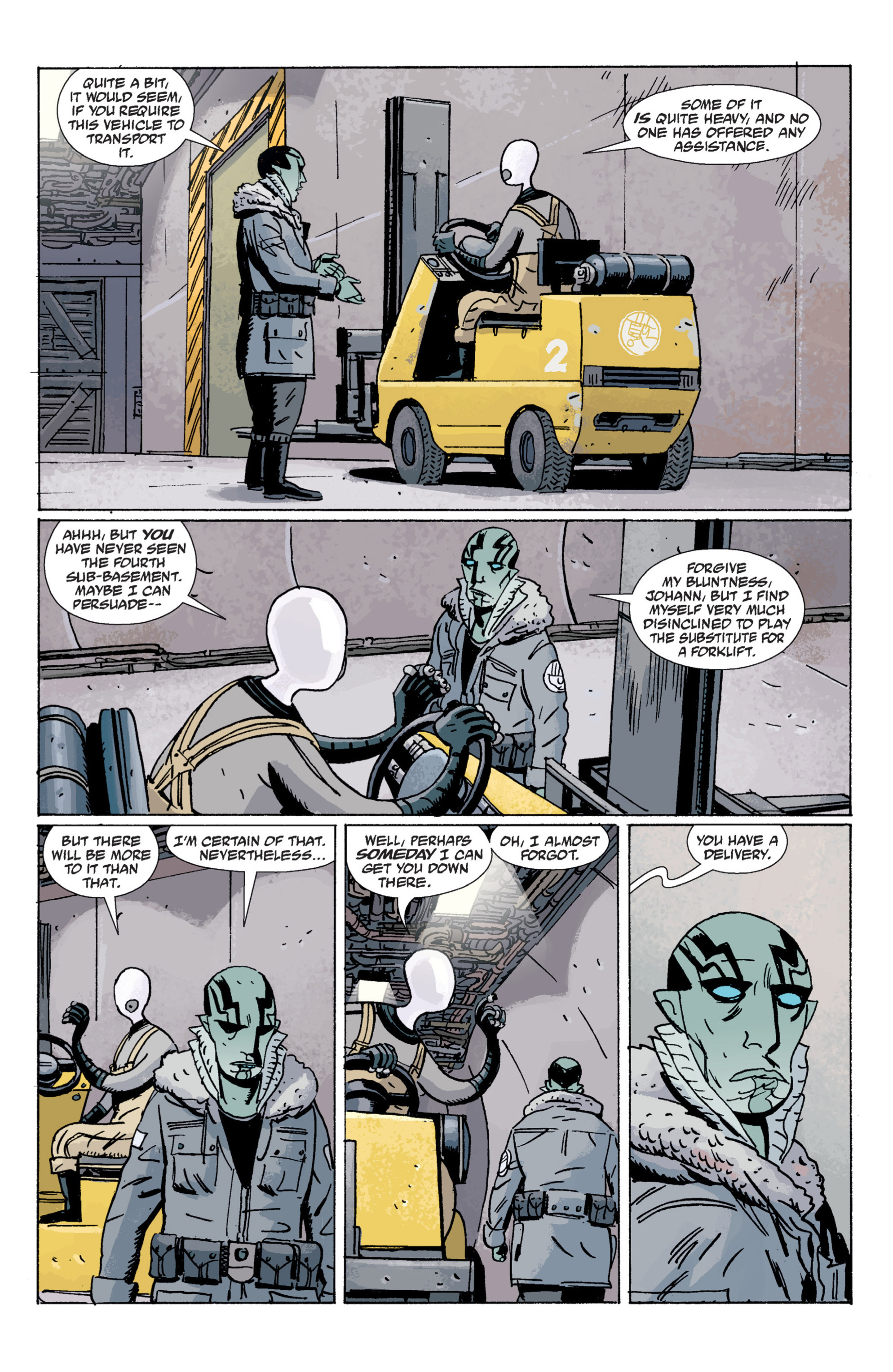 Read online B.P.R.D.: Hollow Earth and Other Stories comic -  Issue # TPB 7 - 28