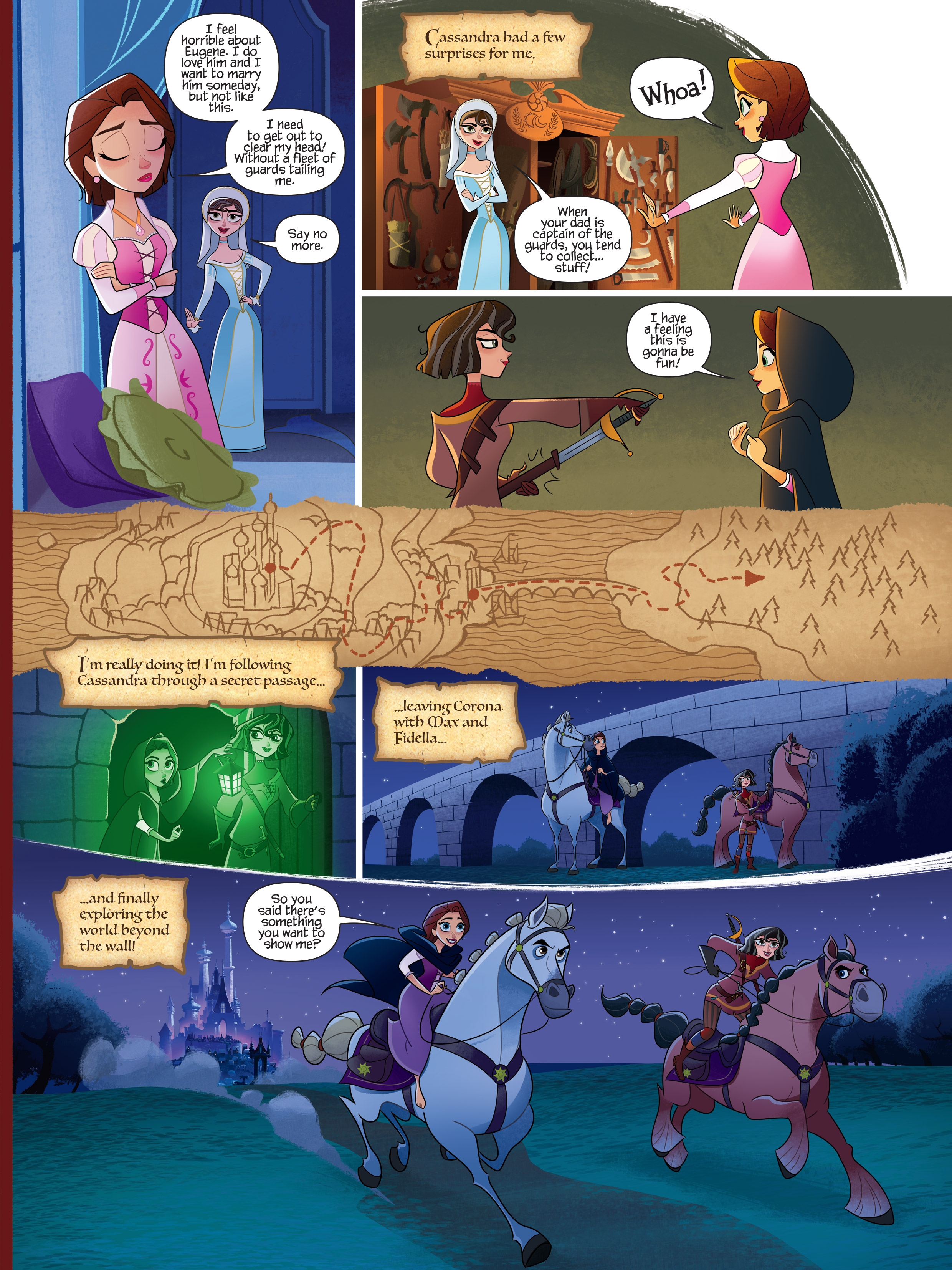 Read online Tangled: The Series-Adventure Is Calling comic -  Issue # Full - 16