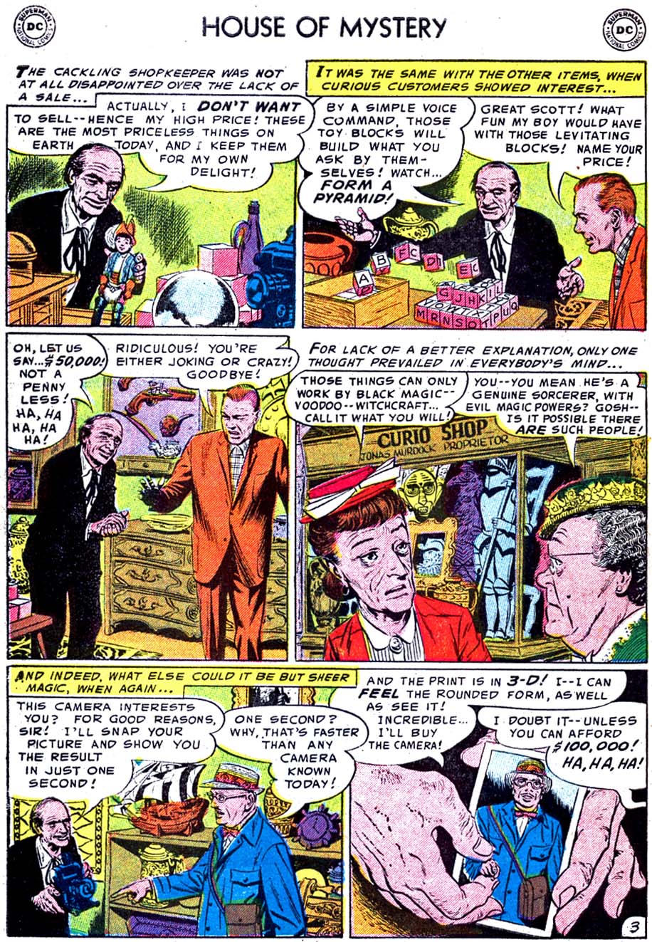 Read online House of Mystery (1951) comic -  Issue #46 - 29