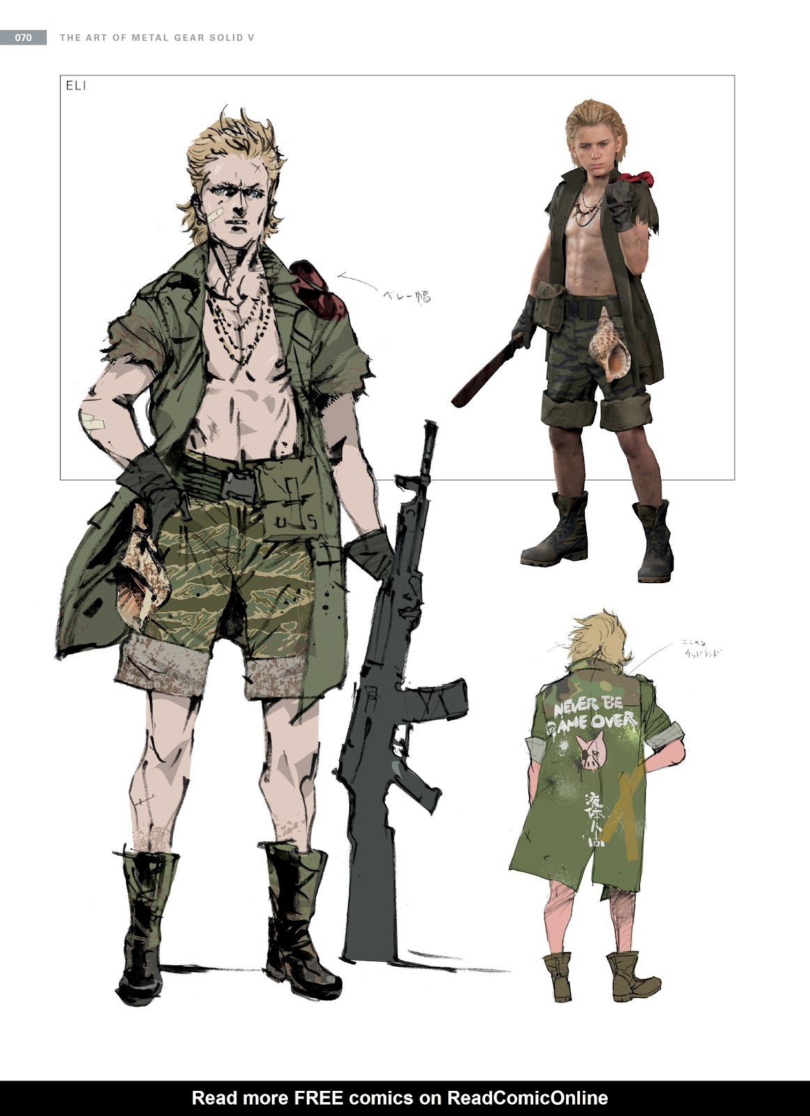 Read The Art Of Metal Gear Solid V Issue Tpb Part 1 Online Page 66