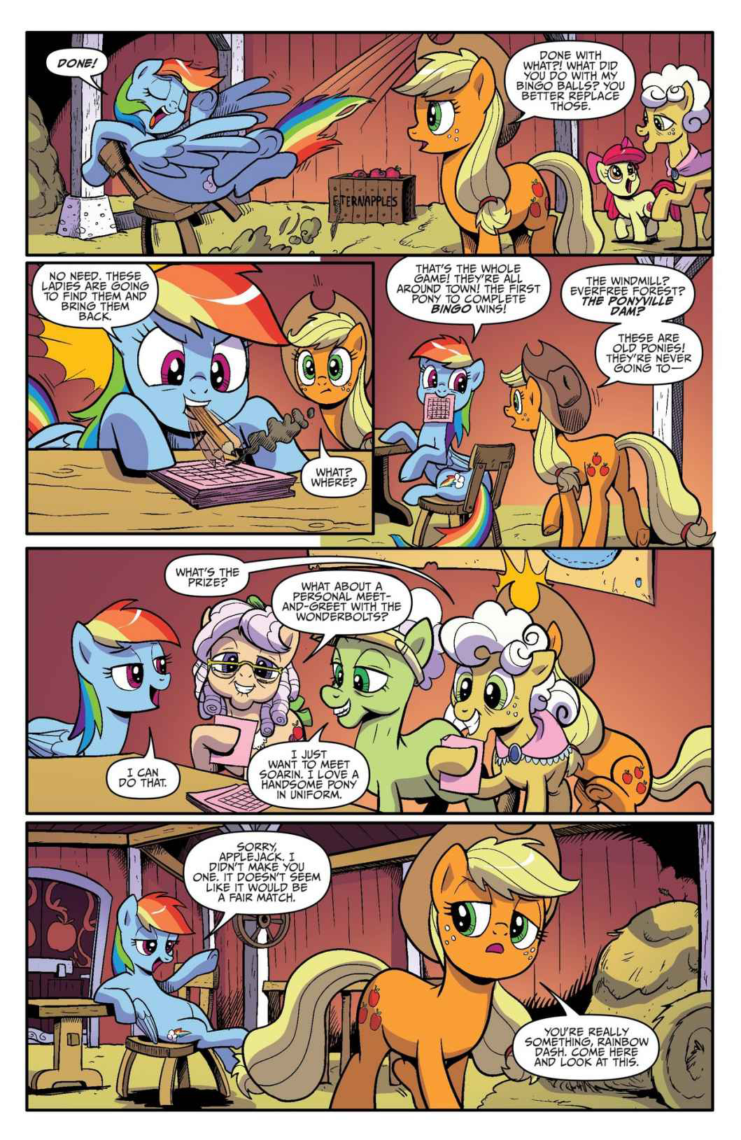 Read online My Little Pony: Friendship is Magic comic -  Issue #70 - 9