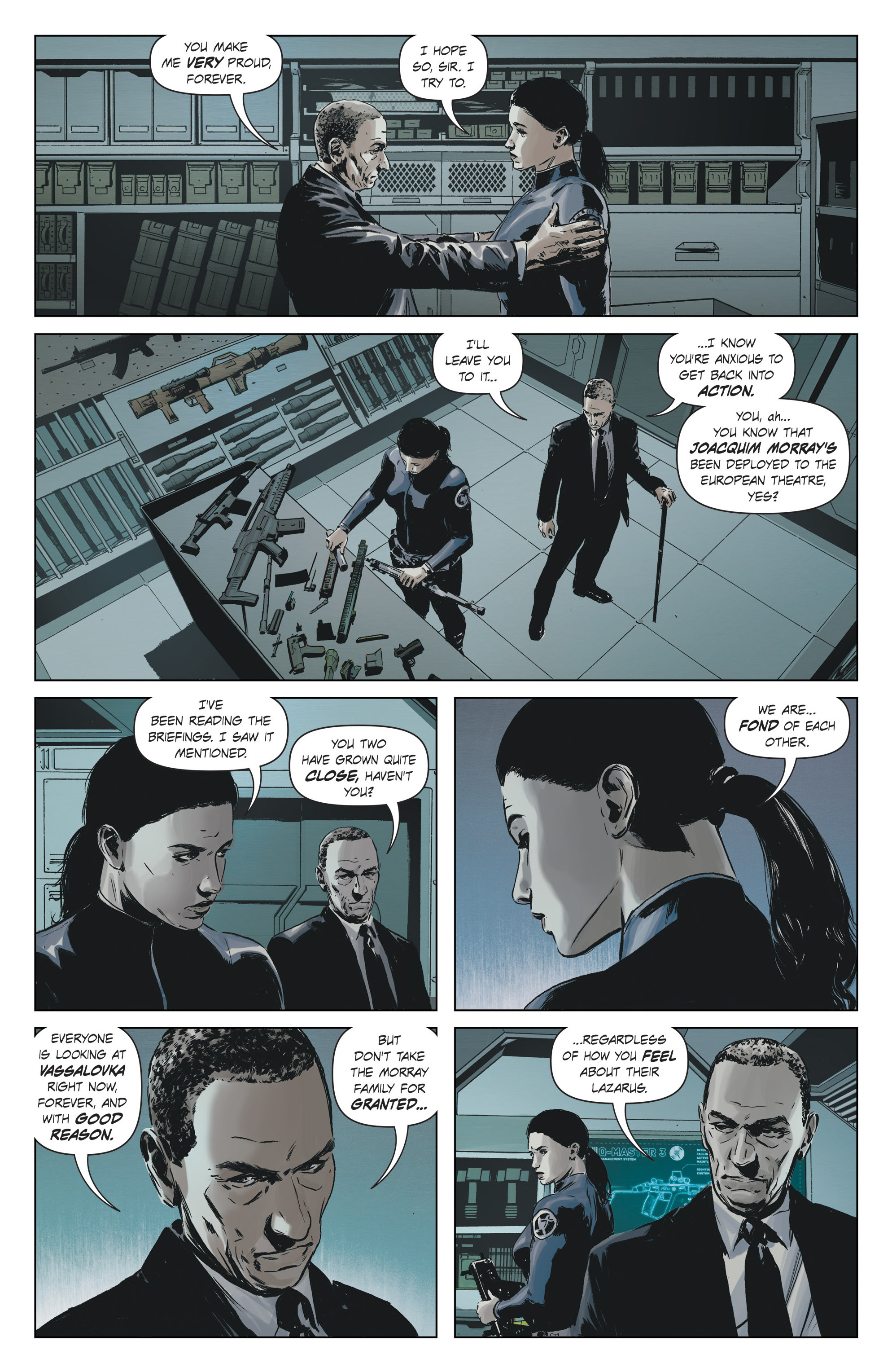 Read online Lazarus (2013) comic -  Issue #26 - 17