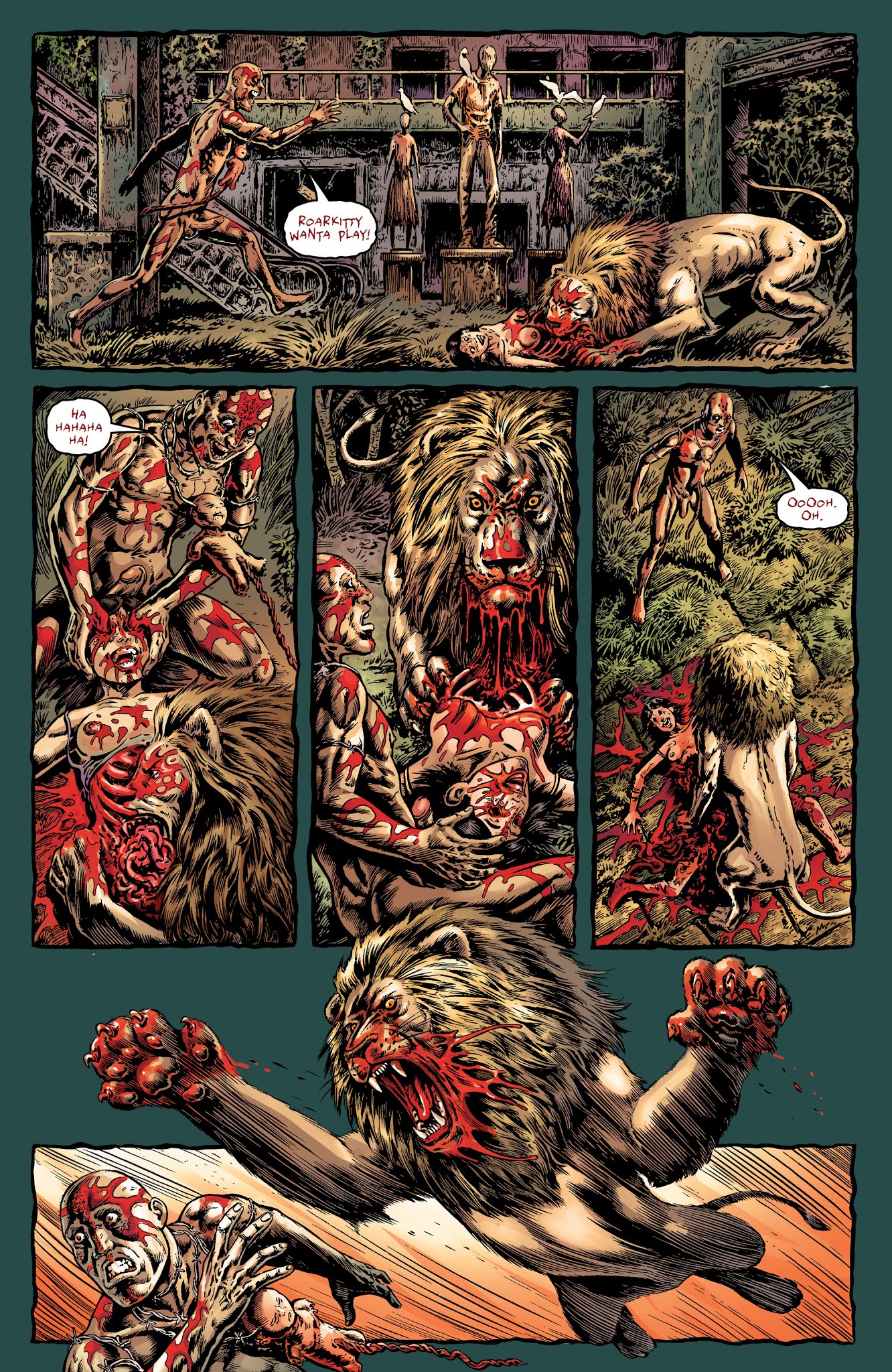 Read online Crossed Plus One Hundred: Mimic comic -  Issue #2 - 35